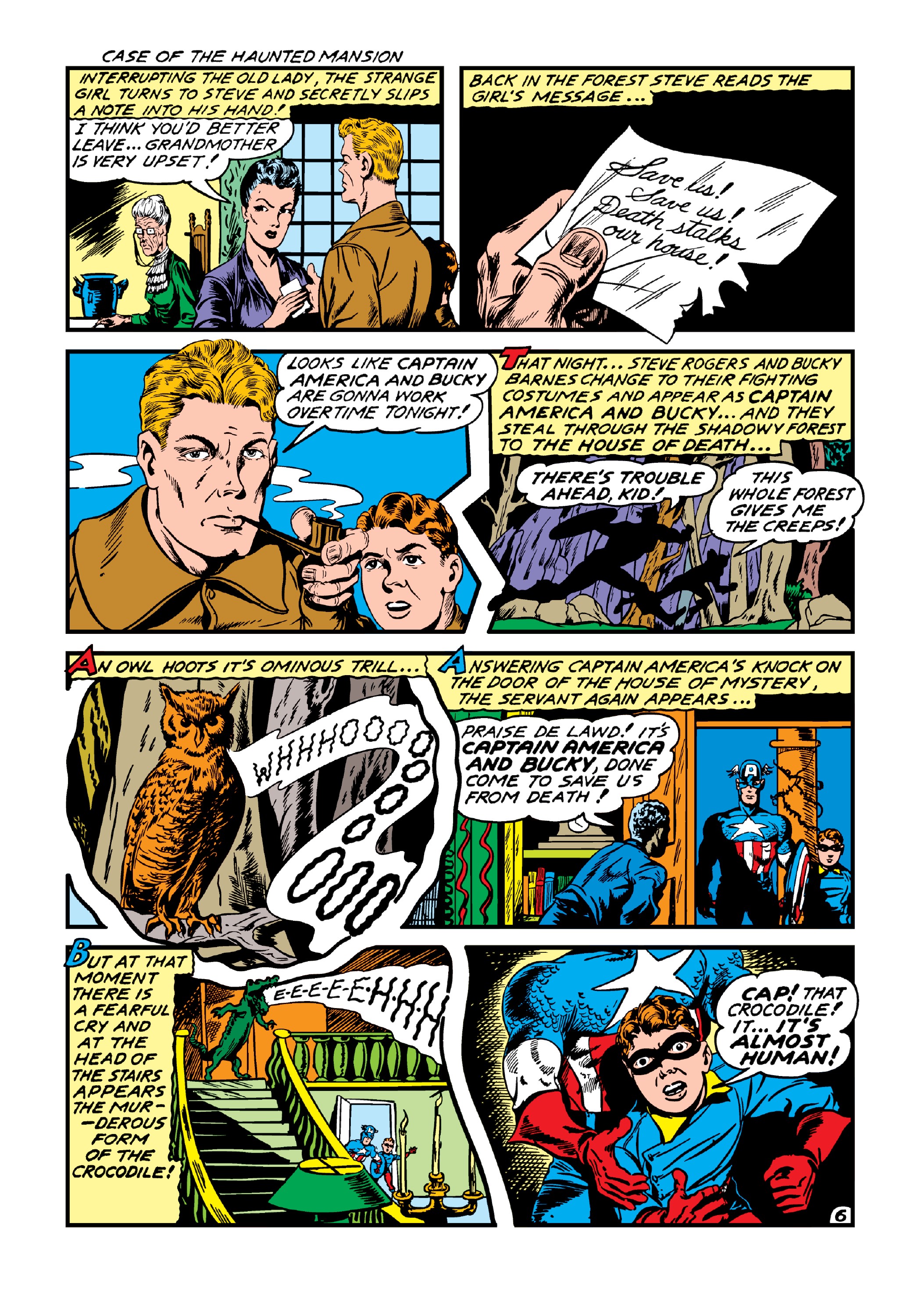 Read online Marvel Masterworks: Golden Age Captain America comic -  Issue # TPB 5 (Part 2) - 50