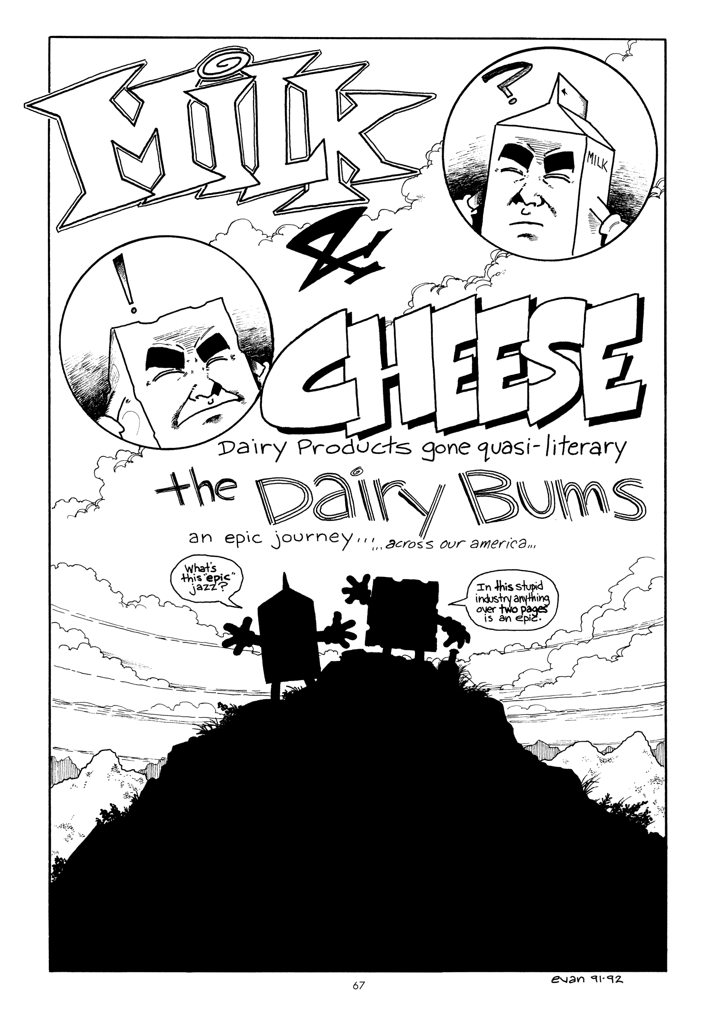Read online Milk And Cheese: Dairy Products Gone Bad! comic -  Issue # Full - 69