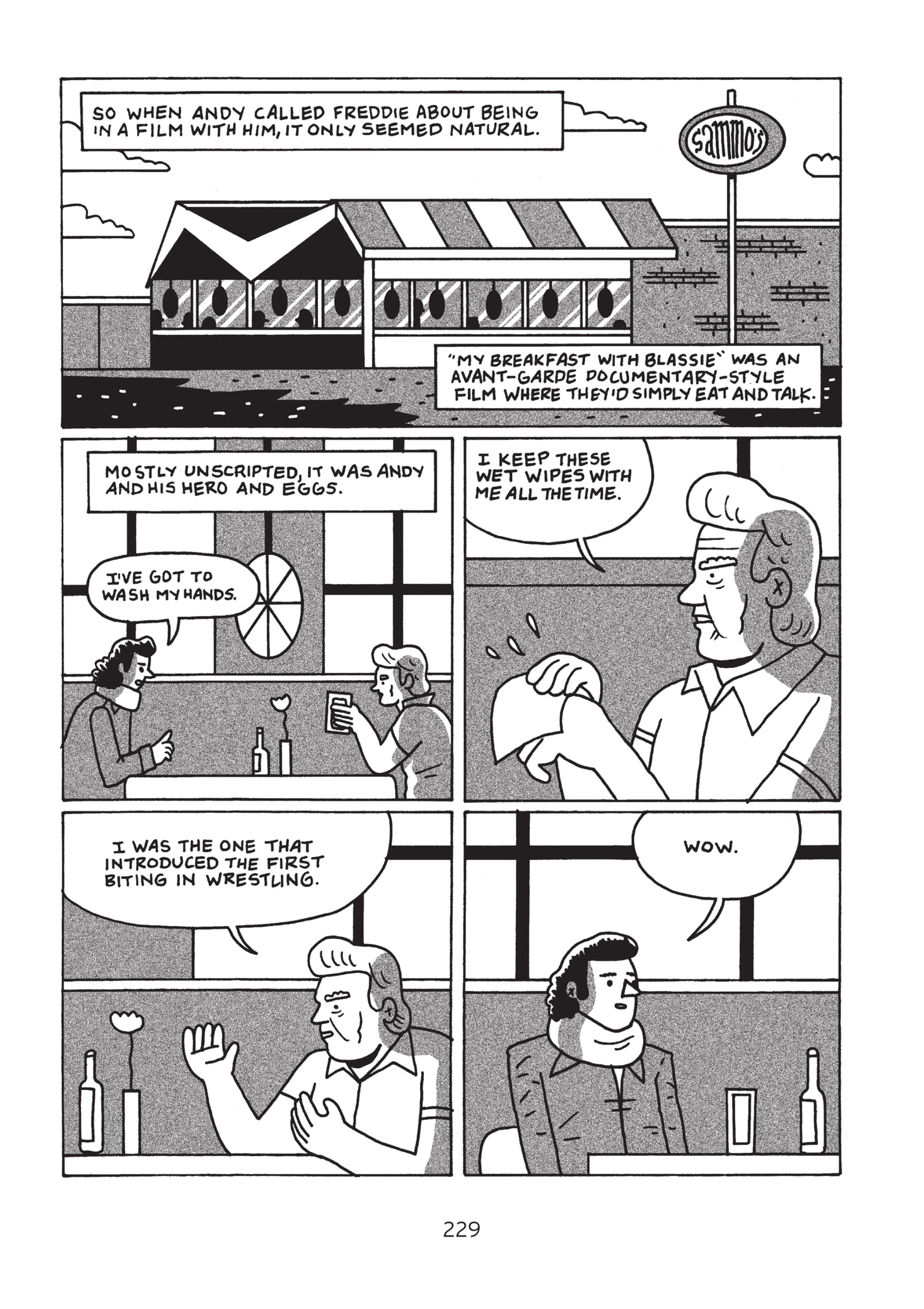 Read online Is This Guy For Real?: The Unbelievable Andy Kaufman comic -  Issue # TPB (Part 3) - 34