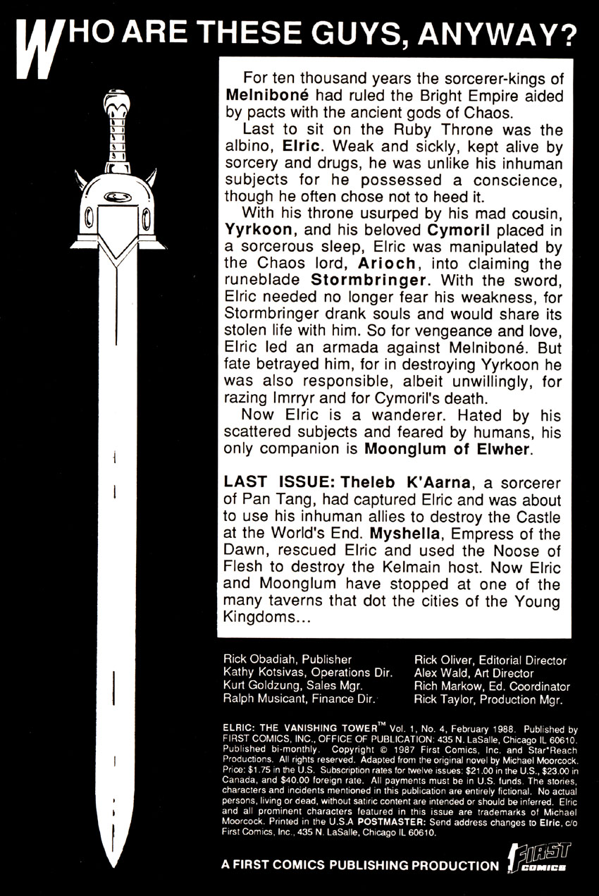 Read online Elric: The Vanishing Tower comic -  Issue #4 - 2