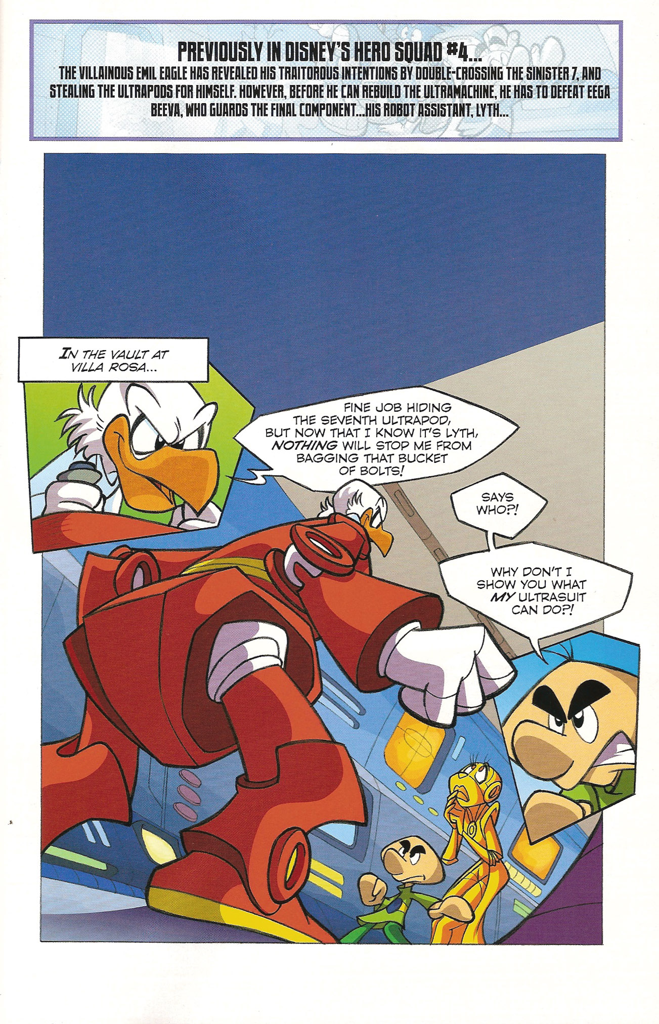 Read online Disney's Hero Squad comic -  Issue #5 - 4