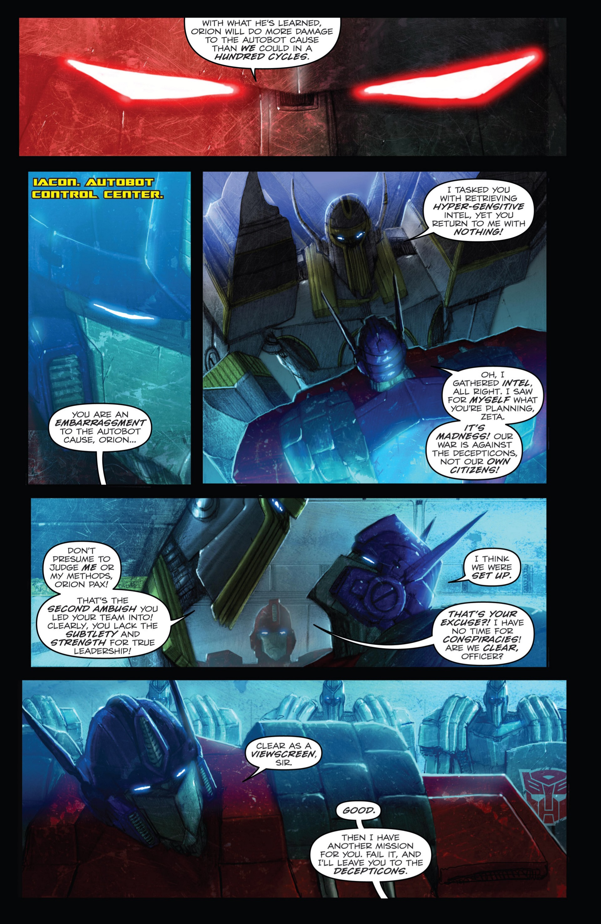 Read online Transformers: Autocracy comic -  Issue # Full - 41