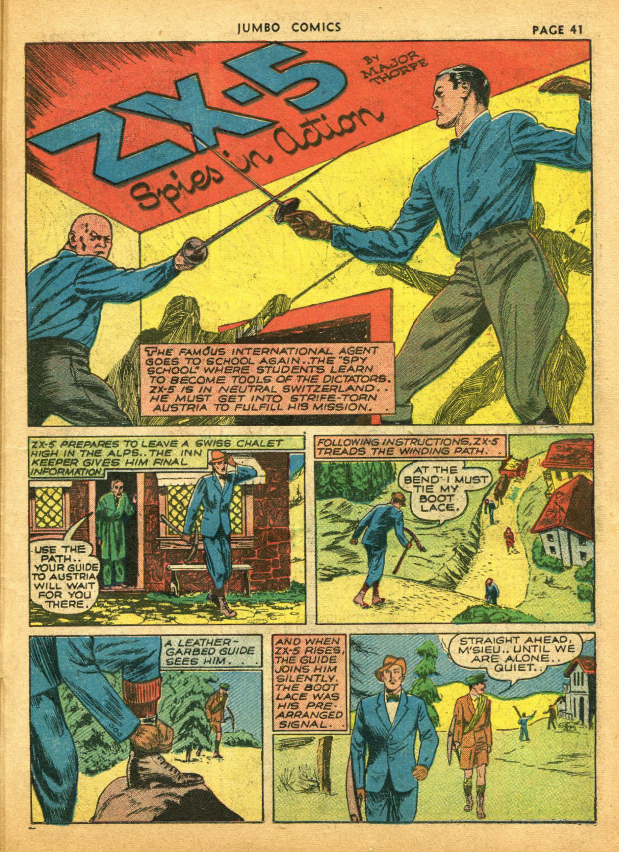 Read online Jumbo Comics comic -  Issue #30 - 43