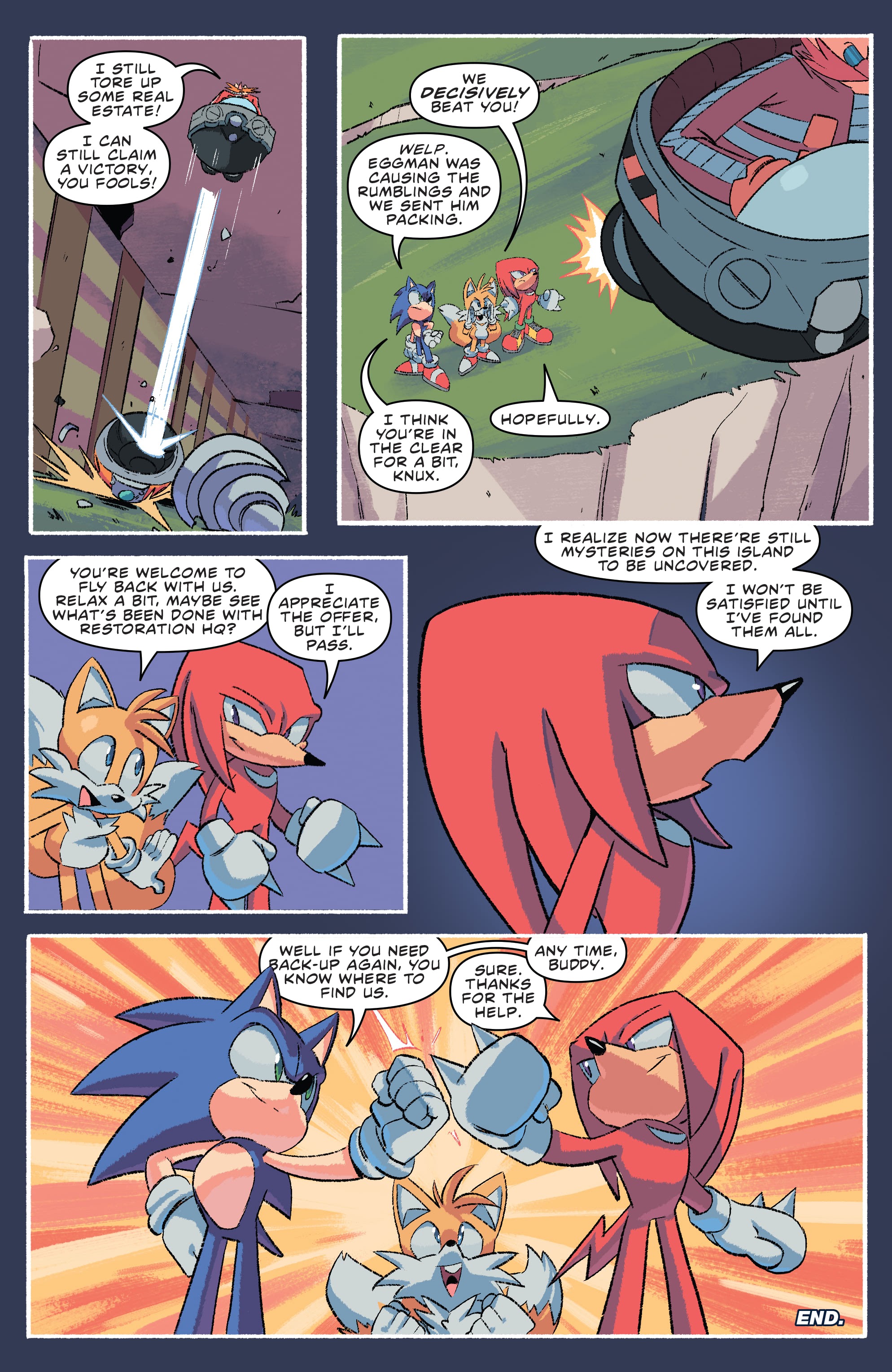 Read online Free Comic Book Day 2022 comic -  Issue # Sonic the Hedgehog - 14