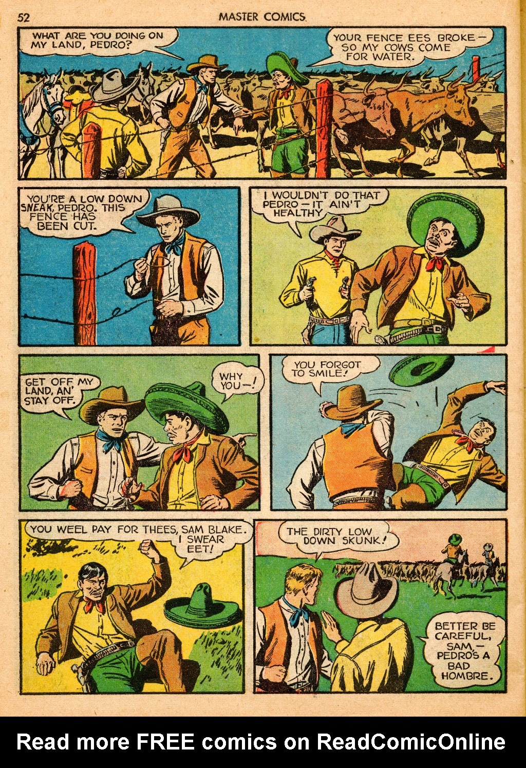 Read online Master Comics comic -  Issue #16 - 54