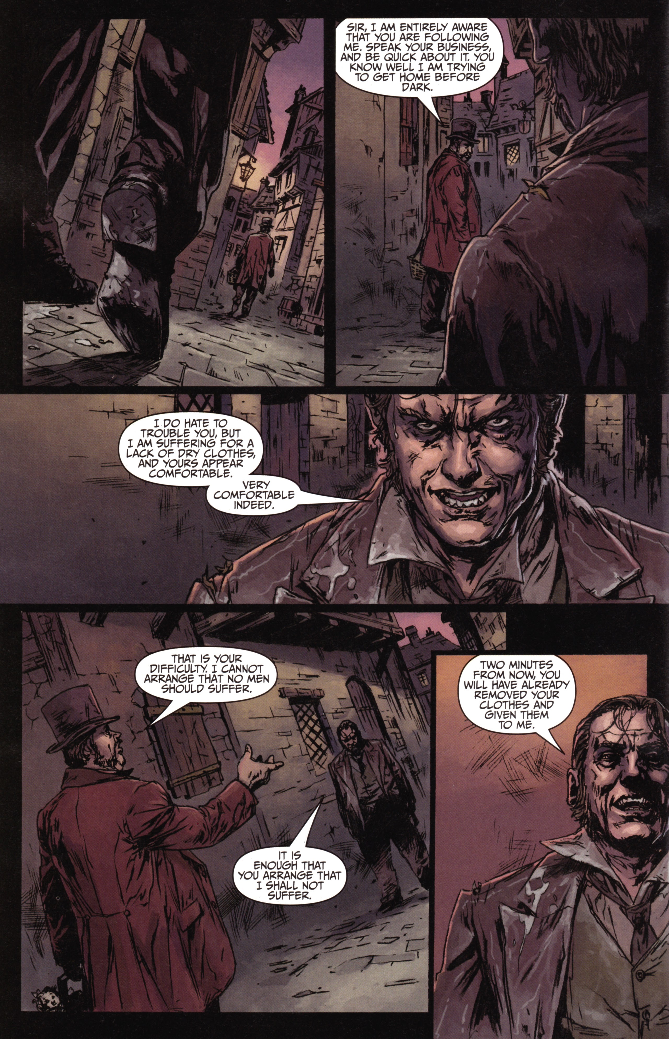 Read online Sherlock Holmes: Moriarty Lives comic -  Issue #1 - 6