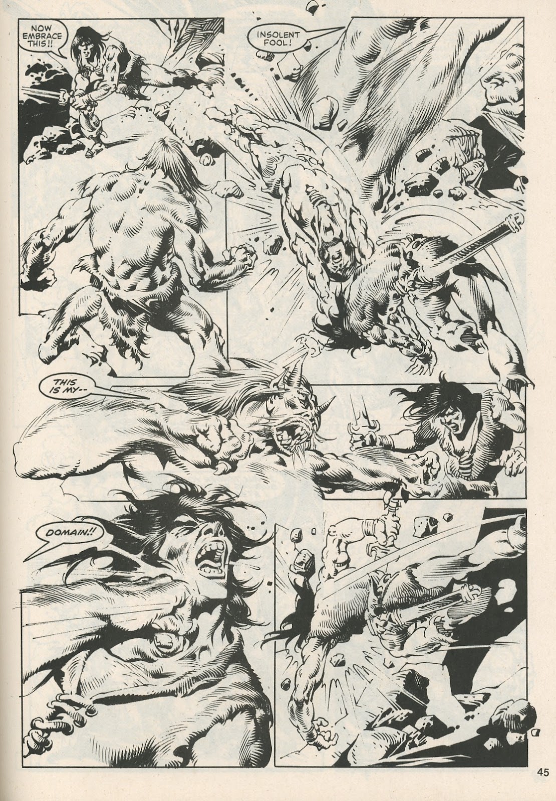 The Savage Sword Of Conan issue 114 - Page 45