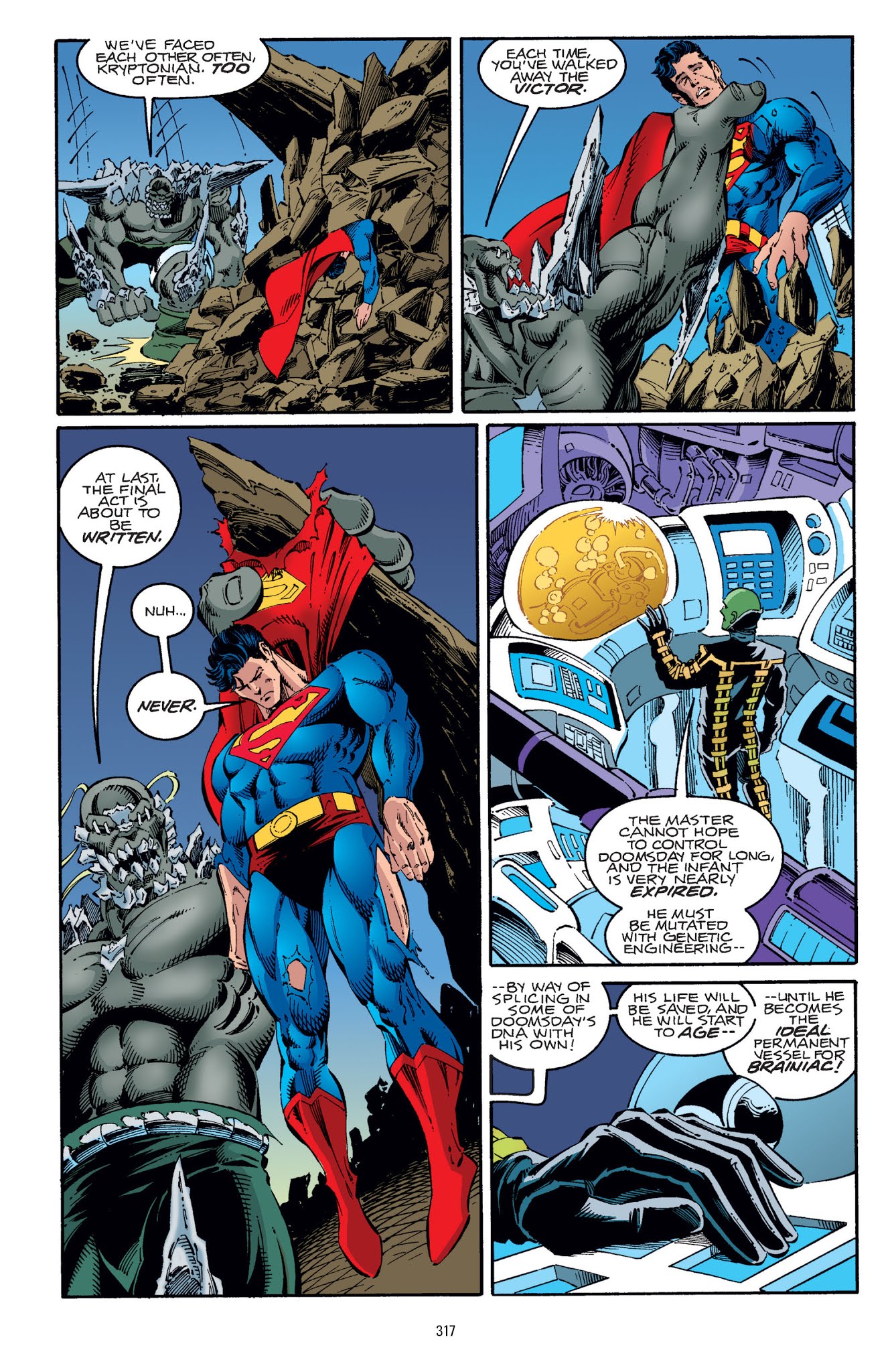 Read online Superman: Doomsday comic -  Issue # TPB - 304