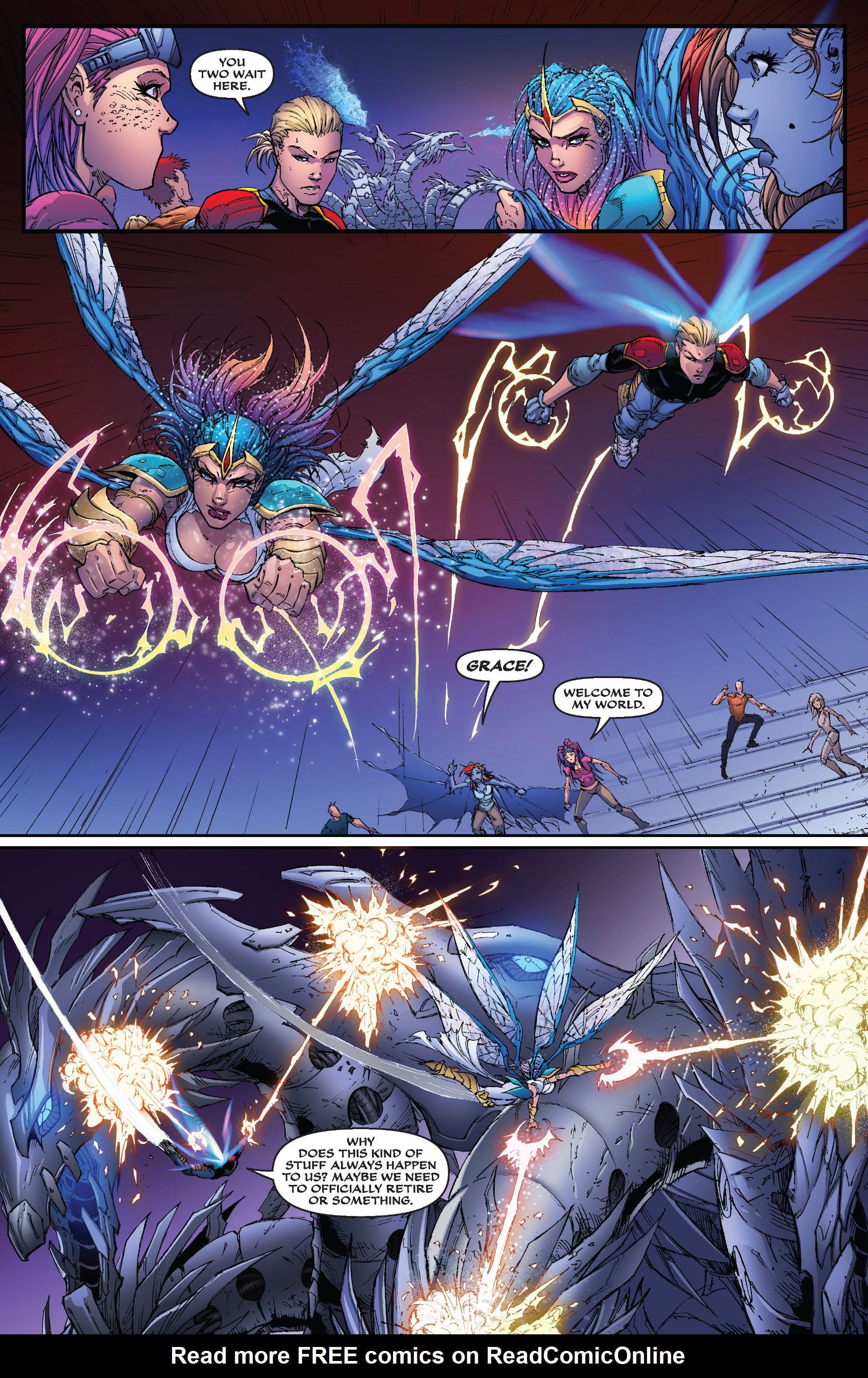 Read online Michael Turner's Soulfire (2013) comic -  Issue #7 - 18