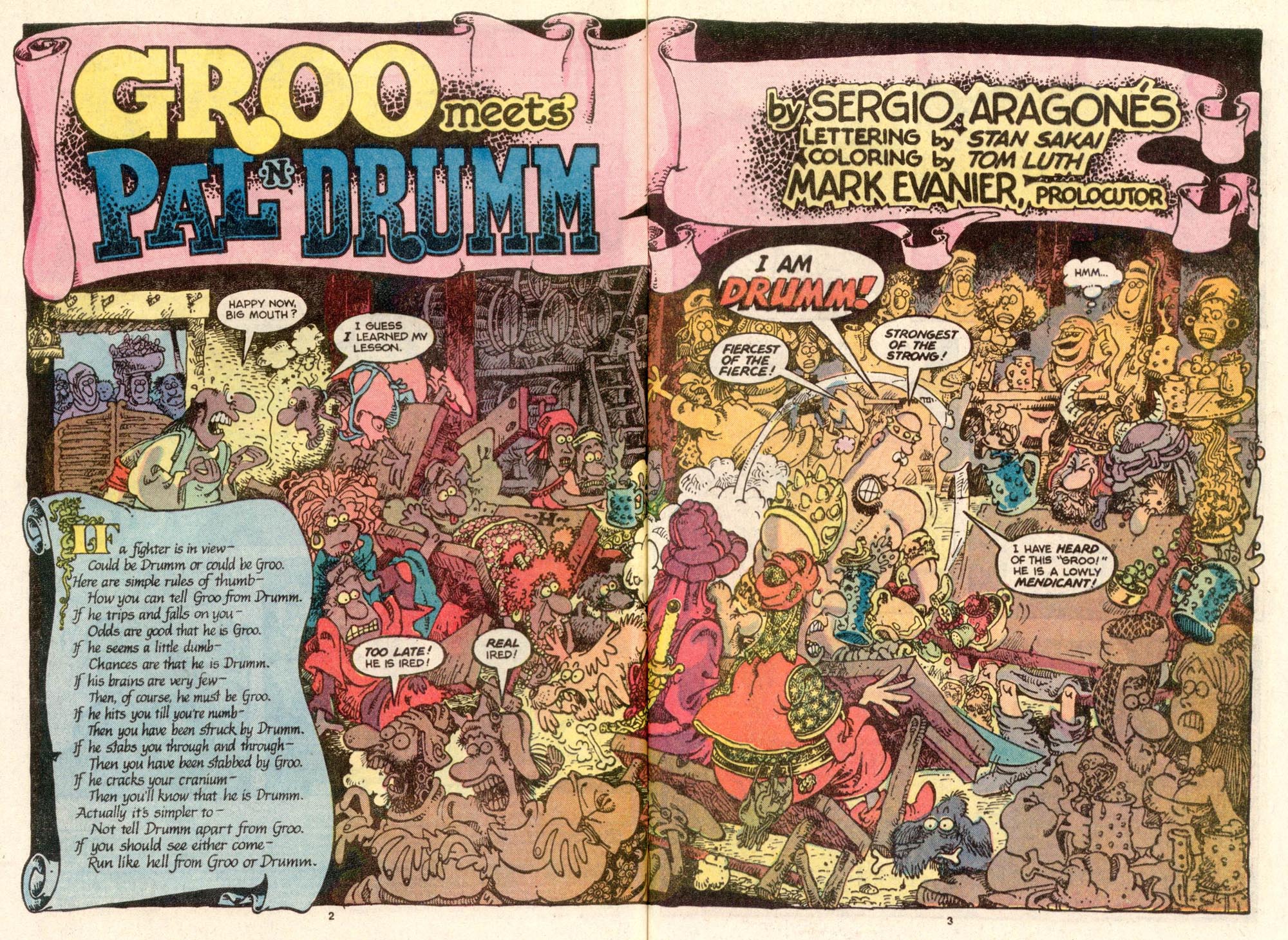 Read online Sergio Aragonés Groo the Wanderer comic -  Issue #23 - 3