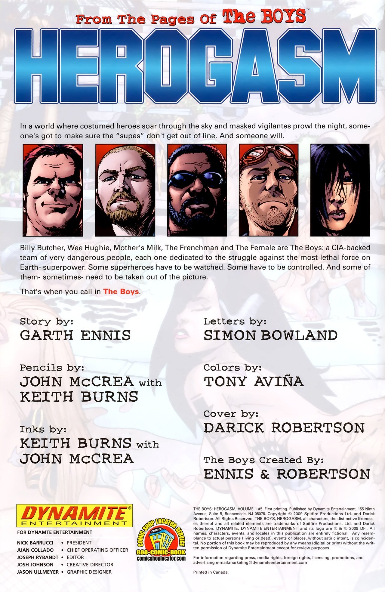 Read online The Boys: Herogasm comic -  Issue #5 - 2