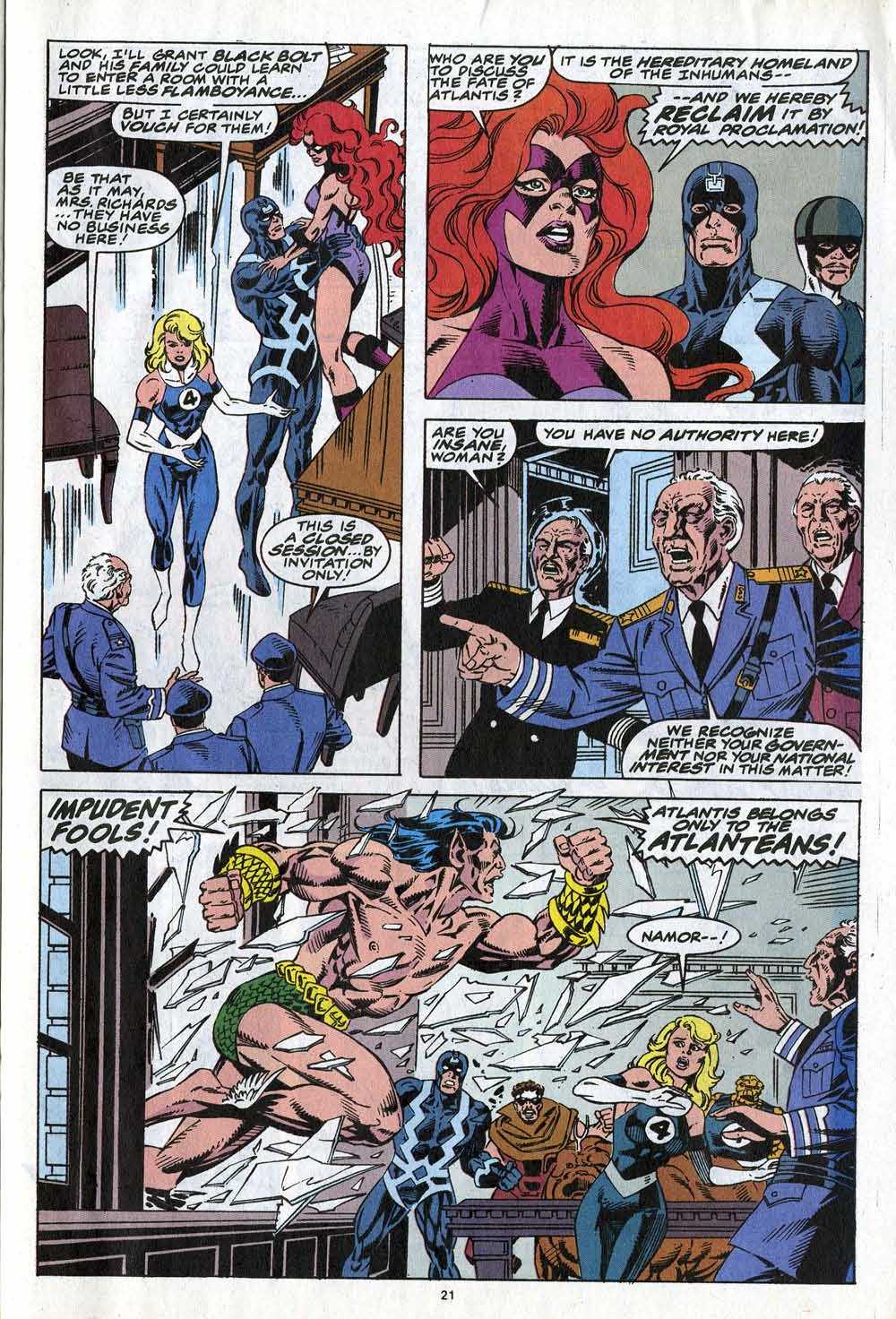 Read online Fantastic Four (1961) comic -  Issue #402 - 23