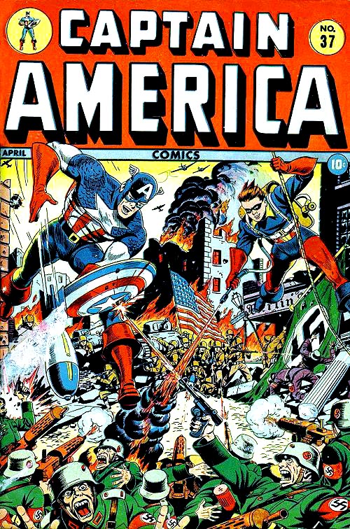 Read online Captain America Comics comic -  Issue #37 - 1
