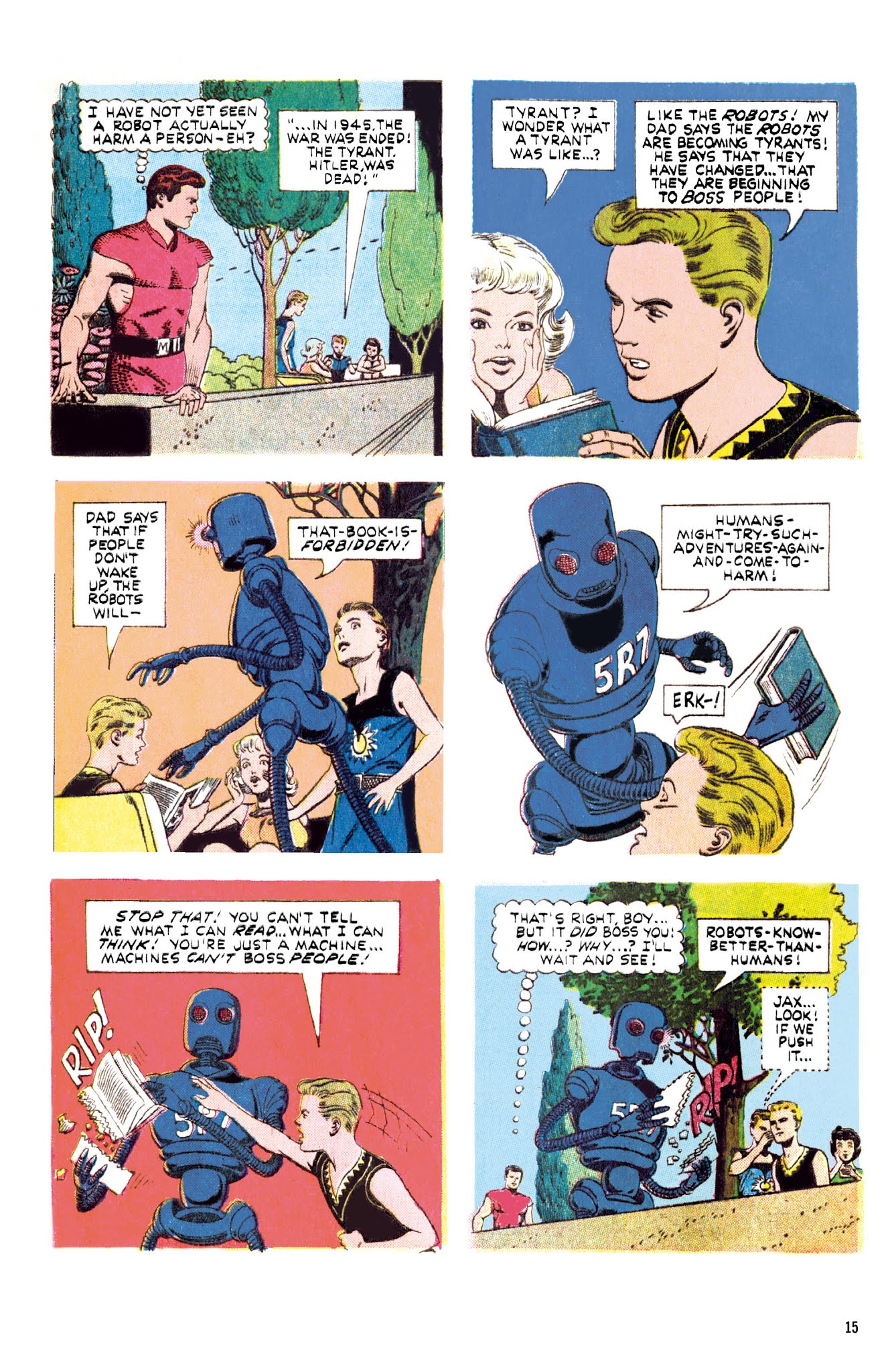 Read online Magnus, Robot Fighter Archives comic -  Issue # TPB 1 (Part 1) - 17