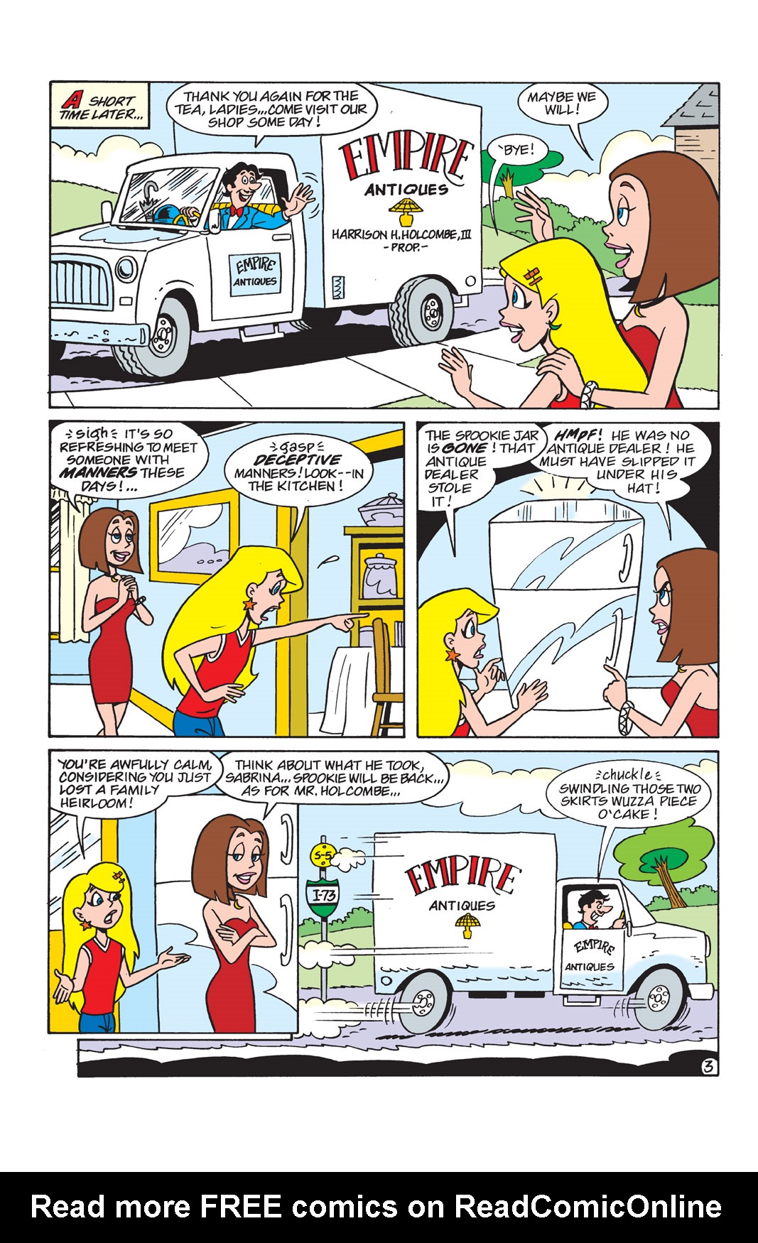 Read online Sabrina the Teenage Witch (2000) comic -  Issue #10 - 16