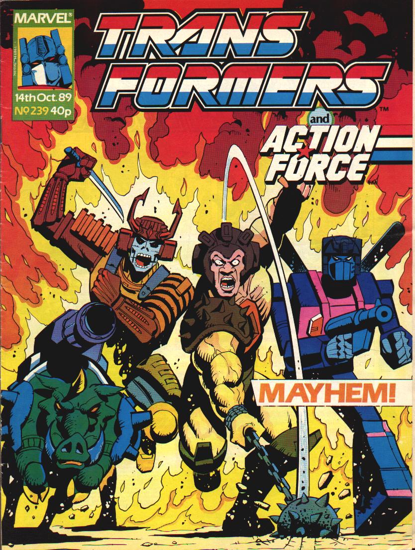 Read online The Transformers (UK) comic -  Issue #239 - 1