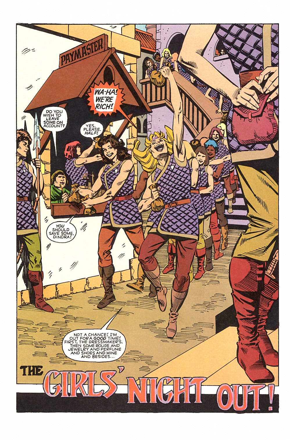 Read online Sisterhood of Steel comic -  Issue #4 - 6