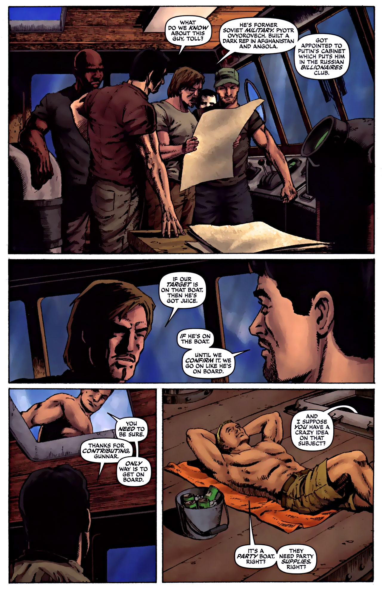 Read online The Expendables comic -  Issue #3 - 6