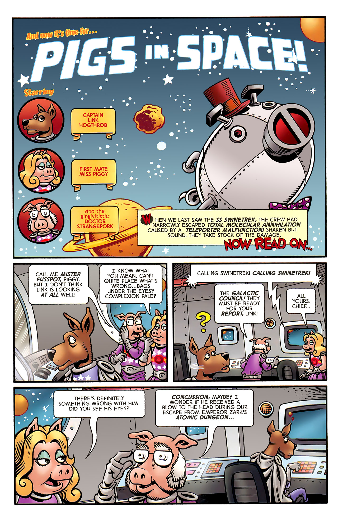 Read online The Muppet Show: The Treasure of Peg-Leg Wilson comic -  Issue #1 - 17
