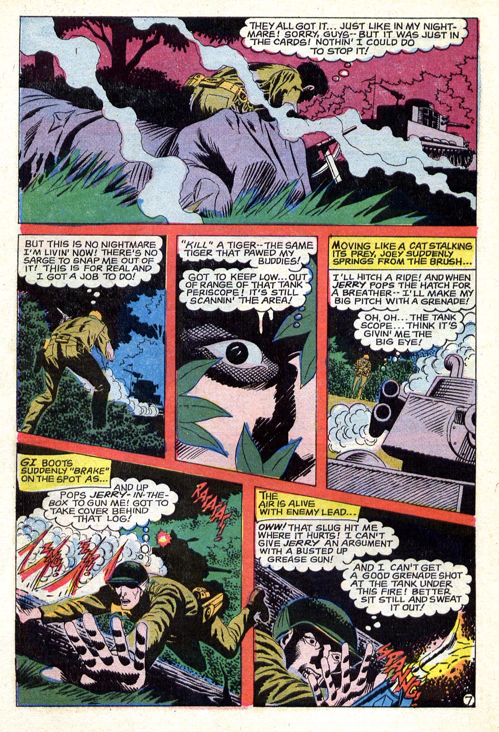 Read online G.I. Combat (1952) comic -  Issue #129 - 30