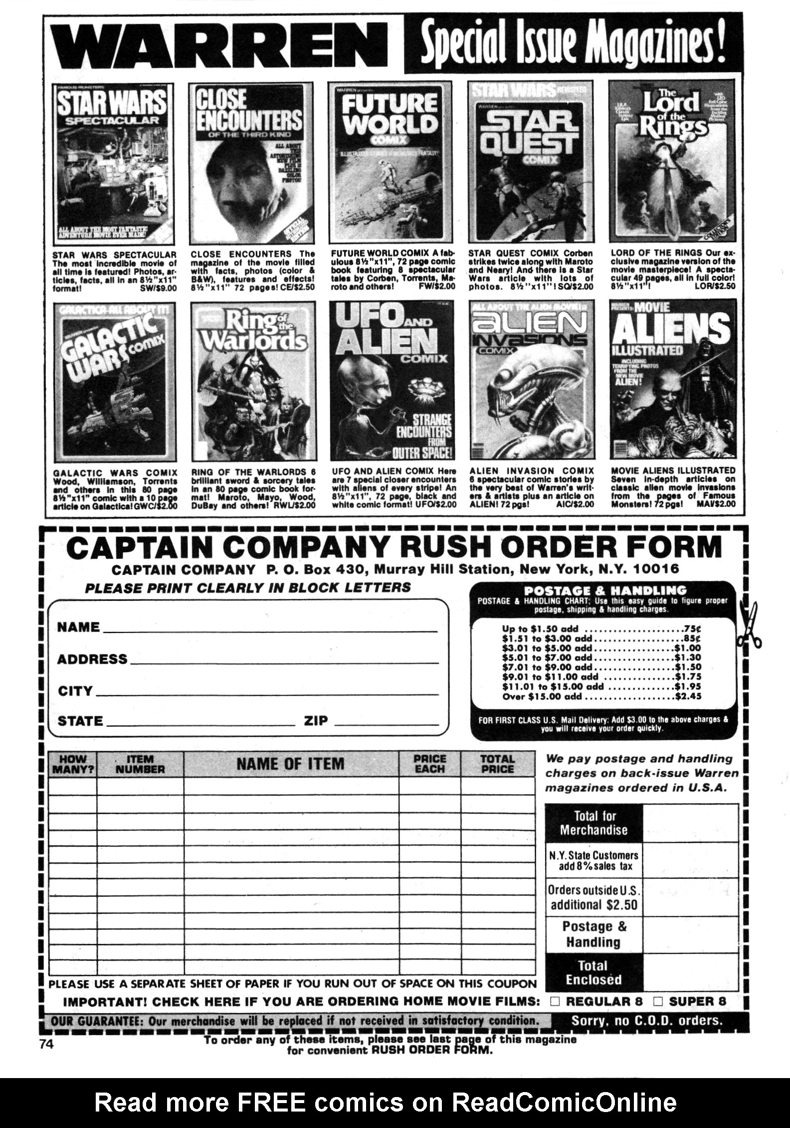 Read online Vampirella (1969) comic -  Issue #88 - 72