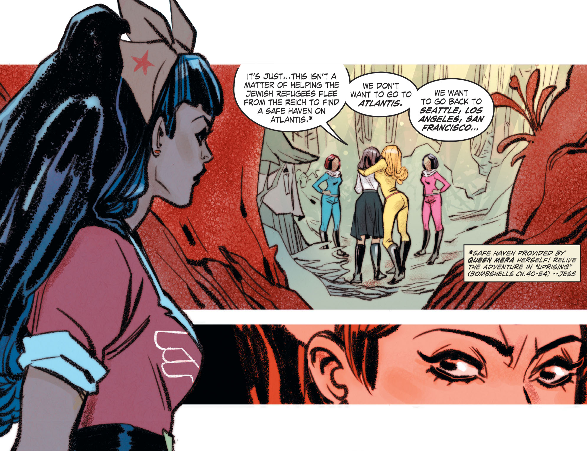Read online Bombshells: United comic -  Issue #2 - 14