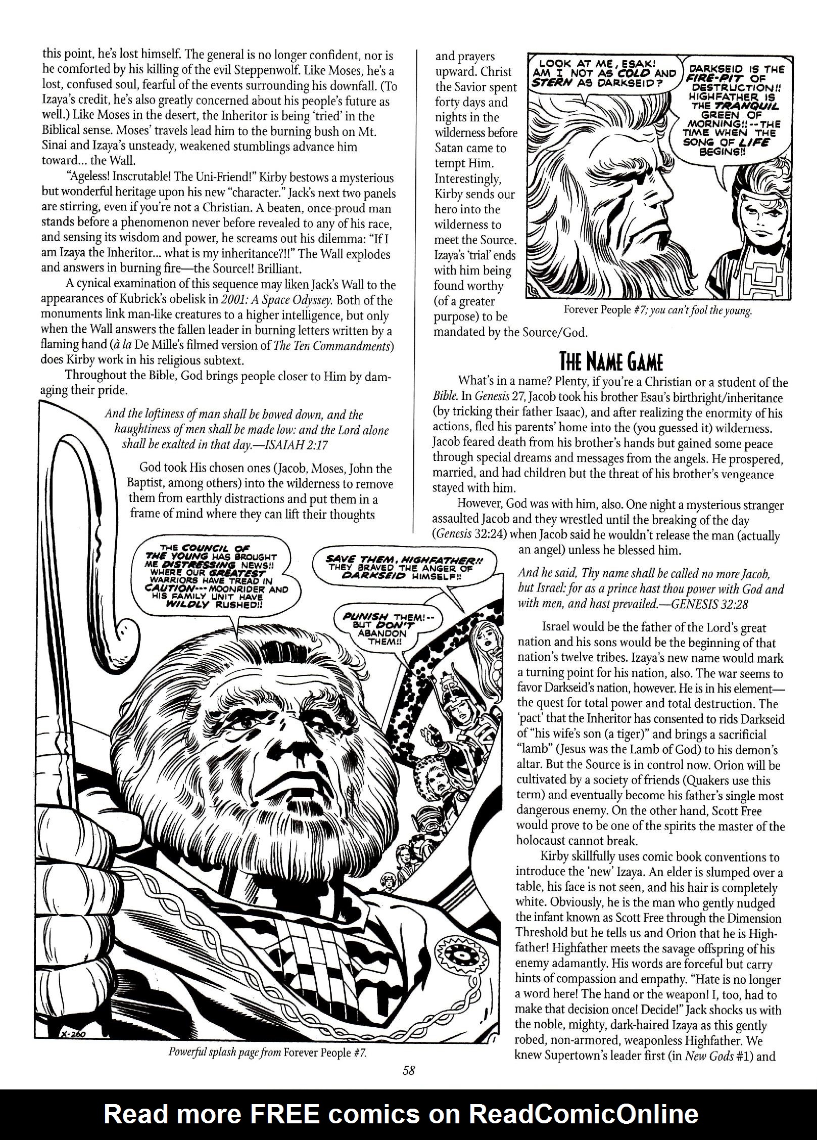 Read online The Jack Kirby Collector comic -  Issue #26 - 57