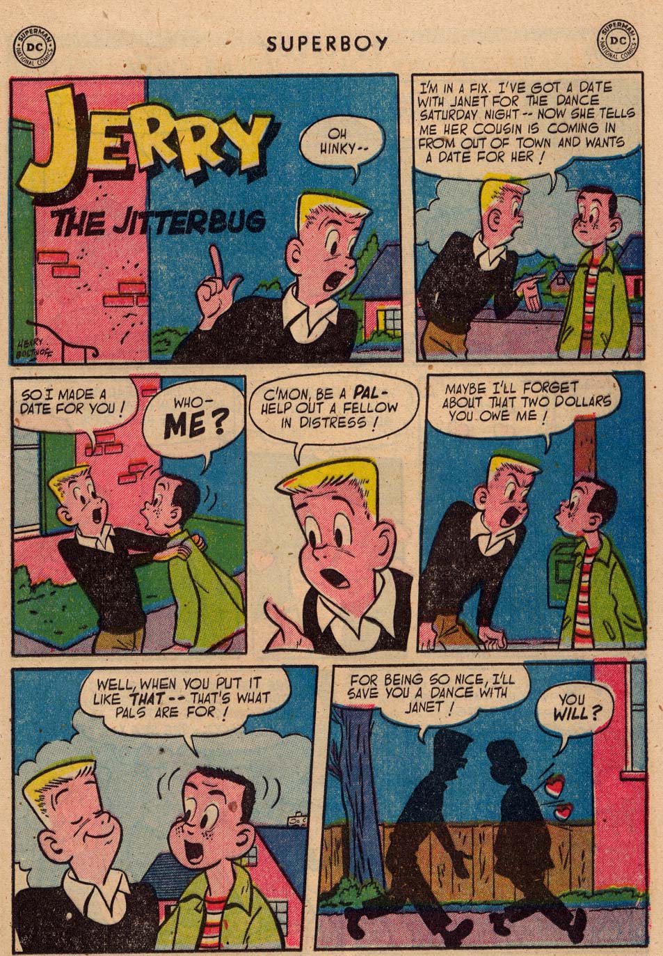 Read online Superboy (1949) comic -  Issue #21 - 23