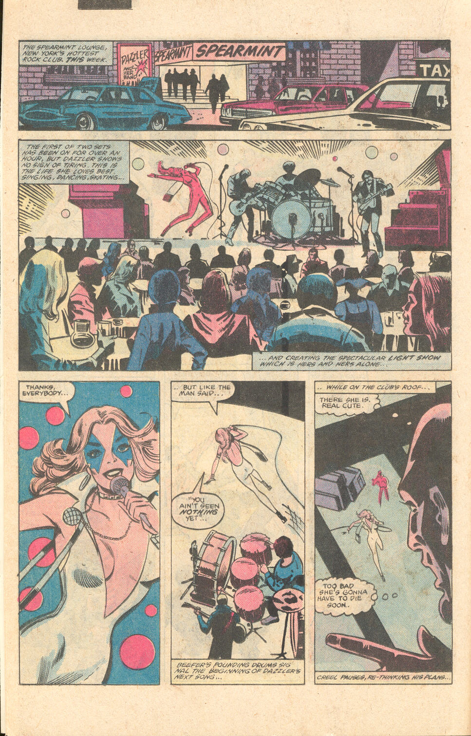 Read online Dazzler (1981) comic -  Issue #18 - 15