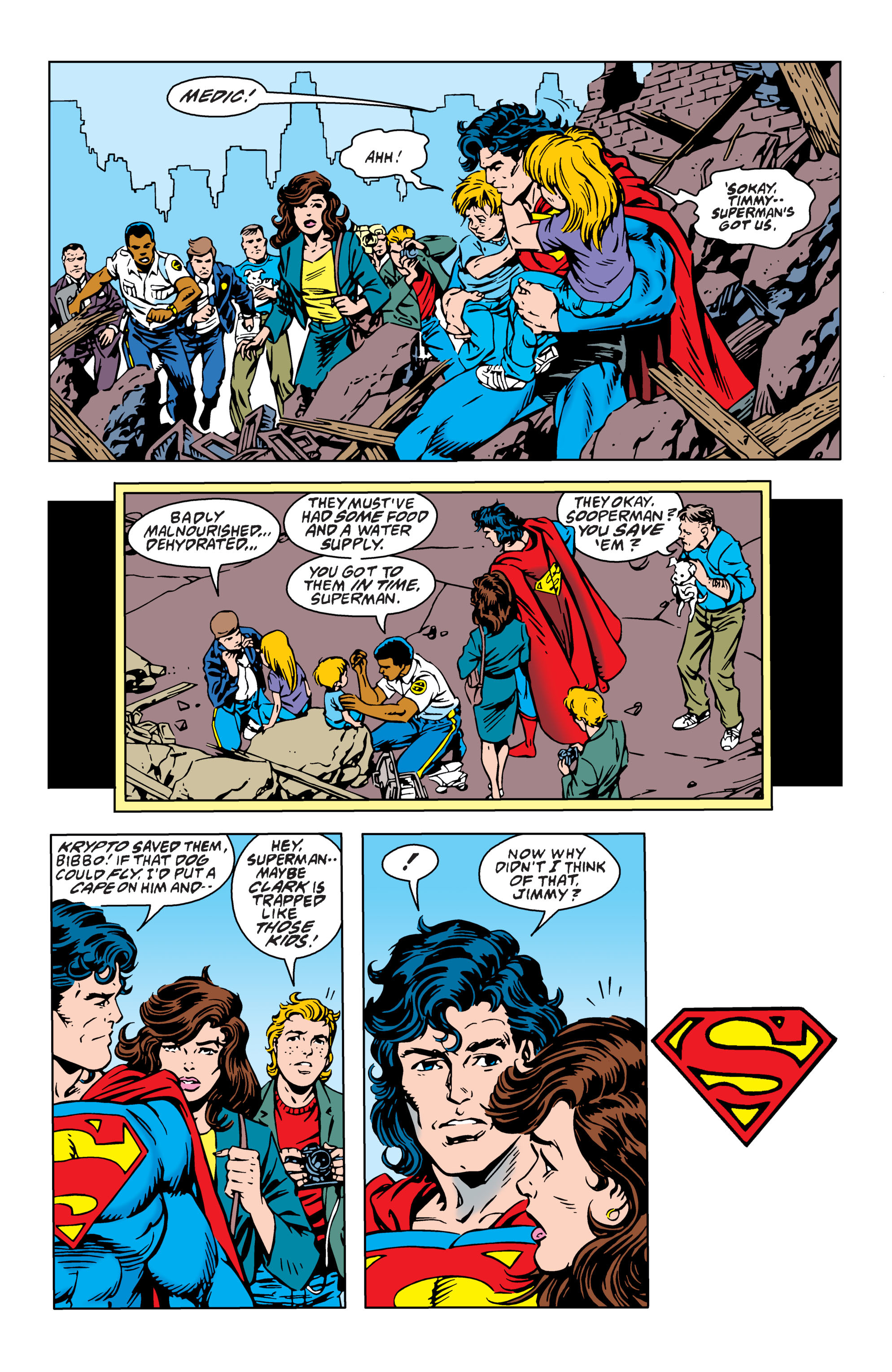 Read online Adventures of Superman (1987) comic -  Issue #505 - 23