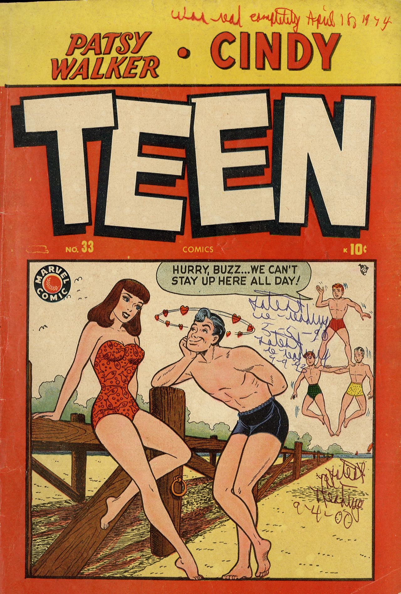 Read online Teen Comics comic -  Issue #33 - 1