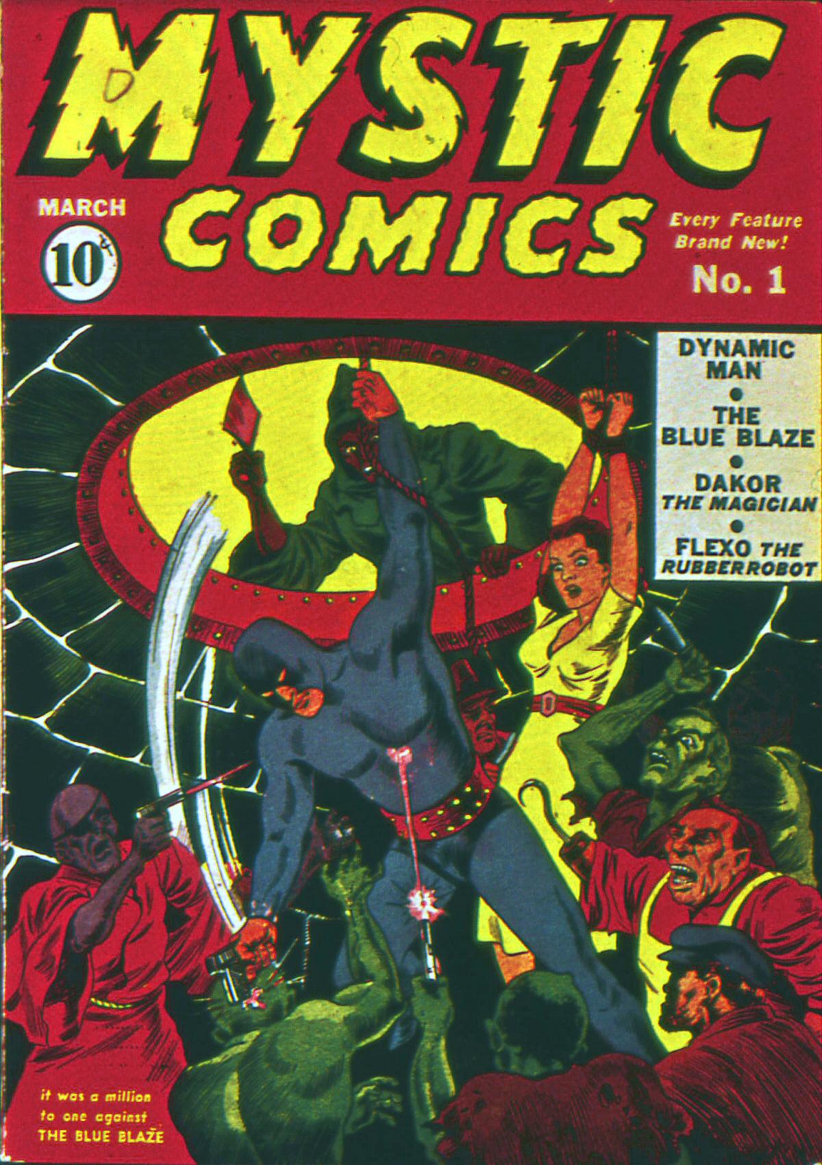 Mystic Comics (1940) issue 1 - Page 1