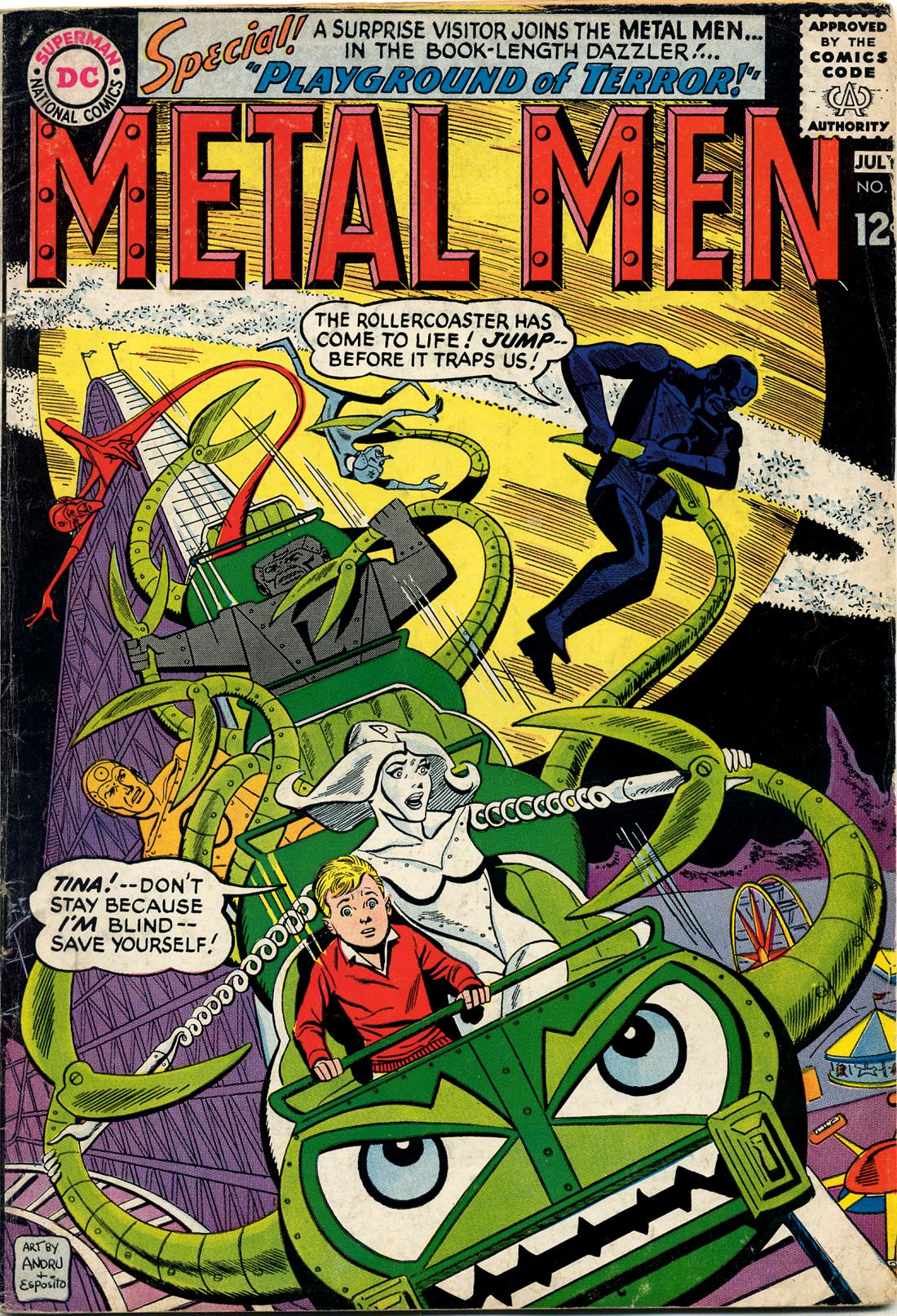 Metal Men (1963) Issue #8 #8 - English 1