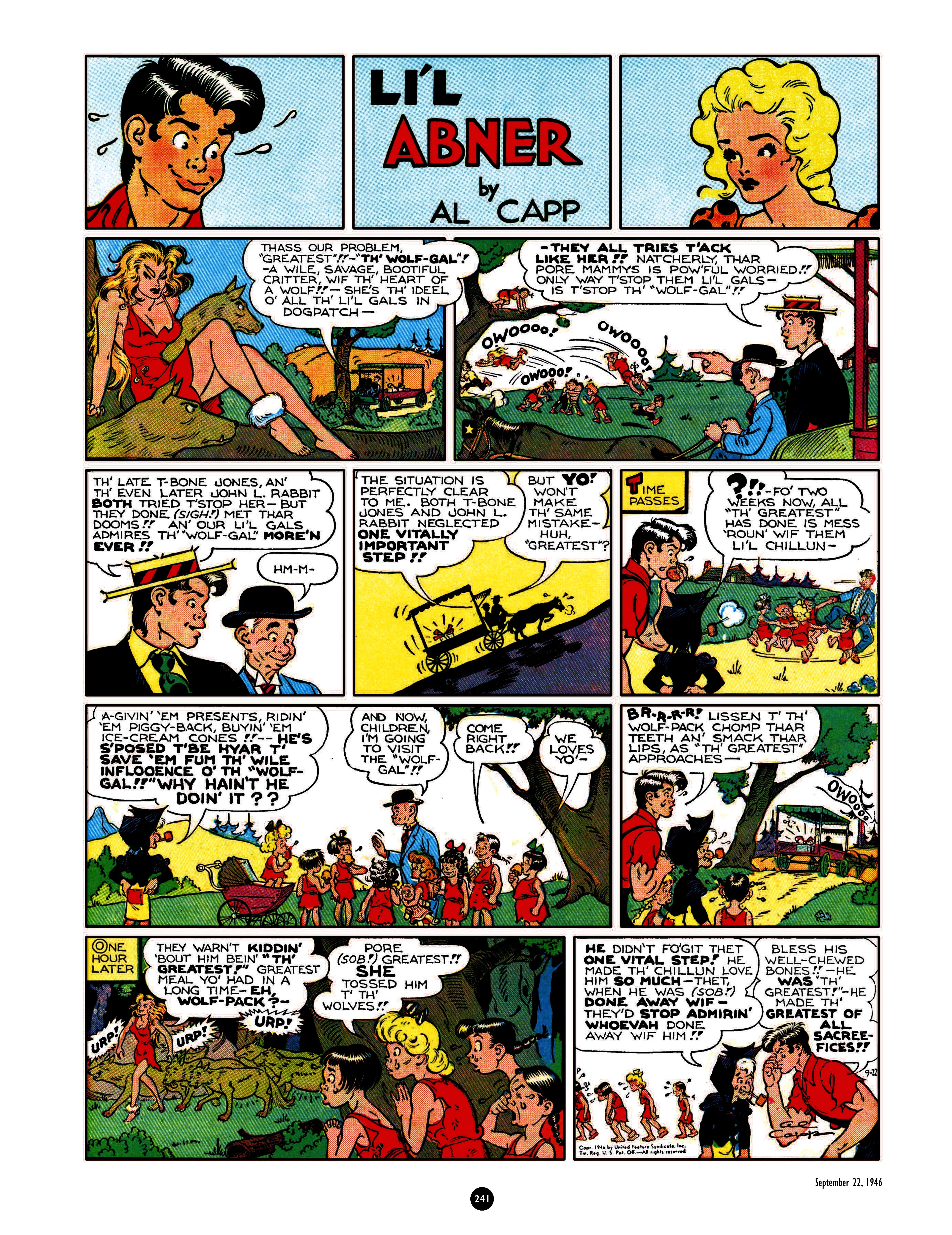 Read online Al Capp's Li'l Abner Complete Daily & Color Sunday Comics comic -  Issue # TPB 6 (Part 3) - 42