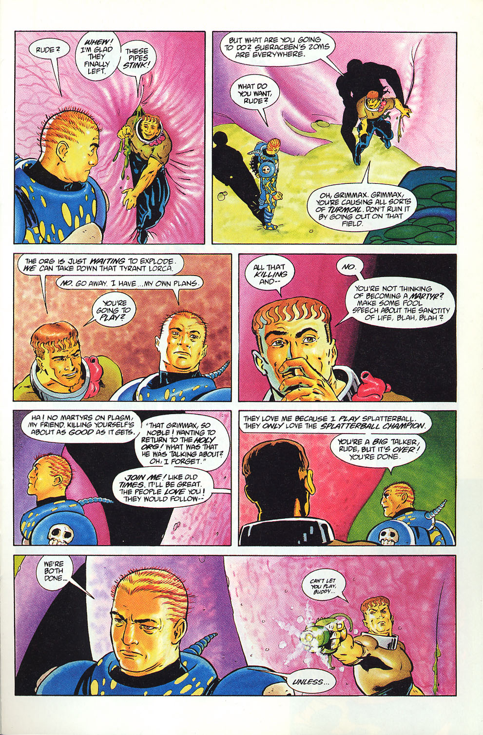 Read online Warriors of Plasm comic -  Issue #9 - 6