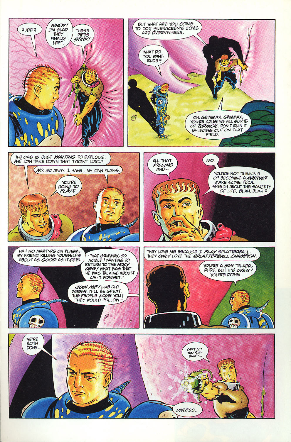 Read online Warriors of Plasm comic -  Issue #9 - 6