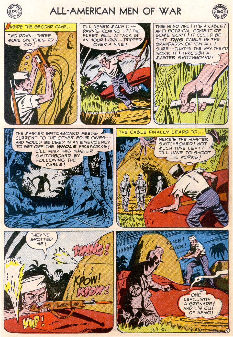 Read online All-American Men of War comic -  Issue #14 - 15