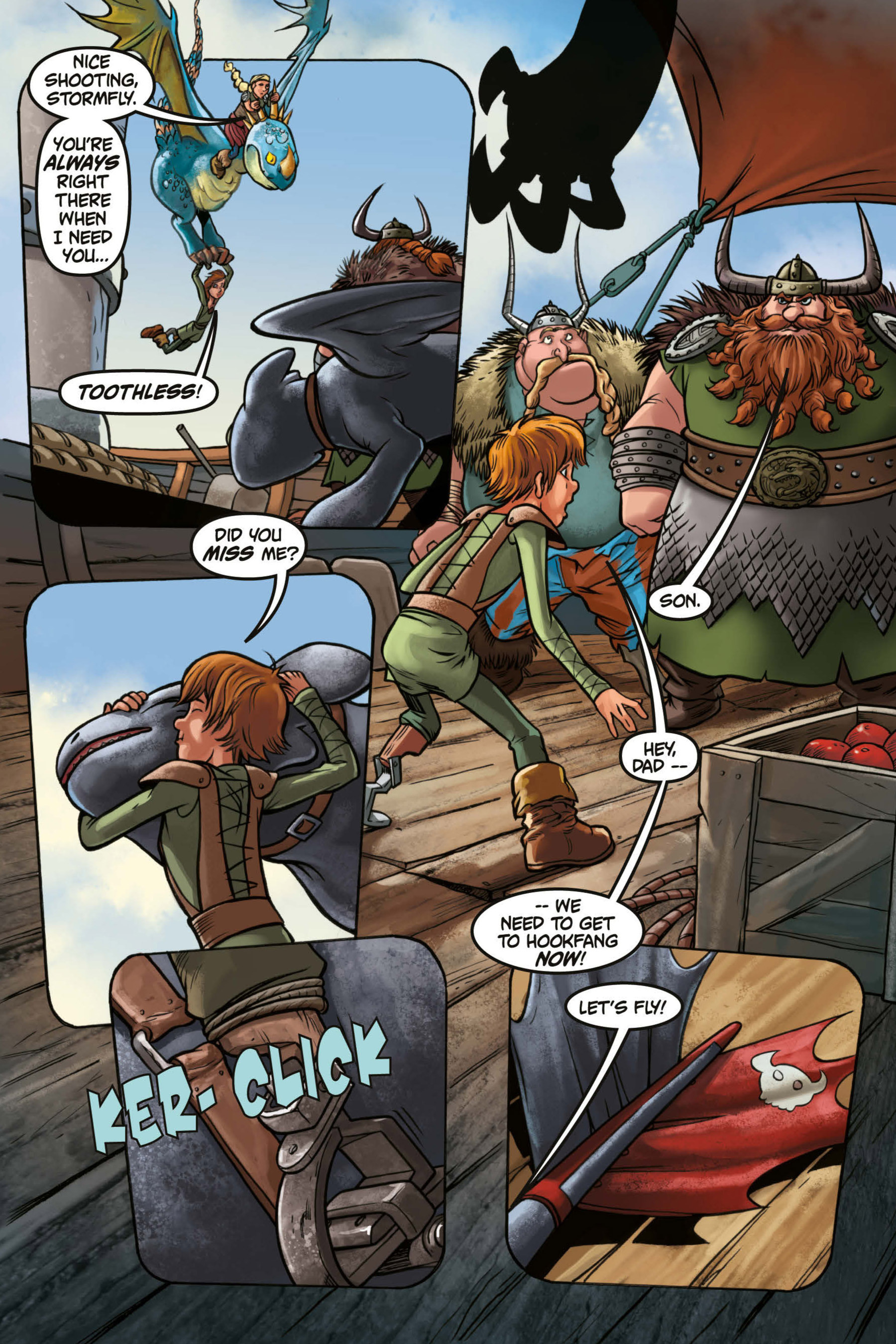 Read online DreamWorks Dragons: Riders of Berk comic -  Issue #1 - 51