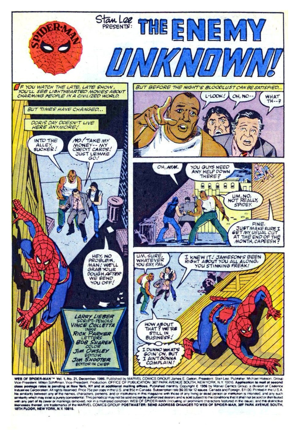 Read online Web of Spider-Man (1985) comic -  Issue #21 - 3