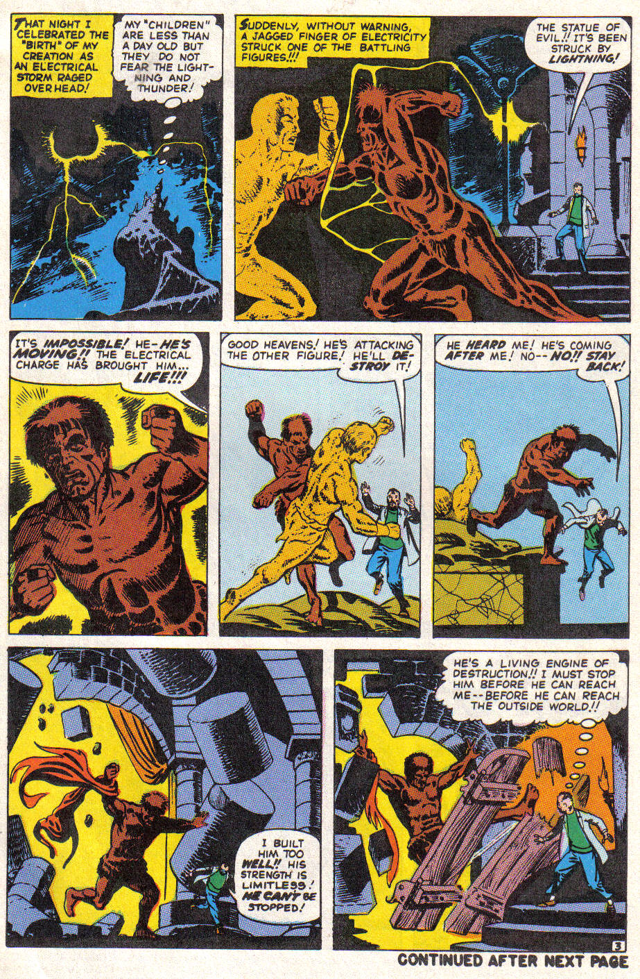 Read online Monster Menace comic -  Issue #1 - 5