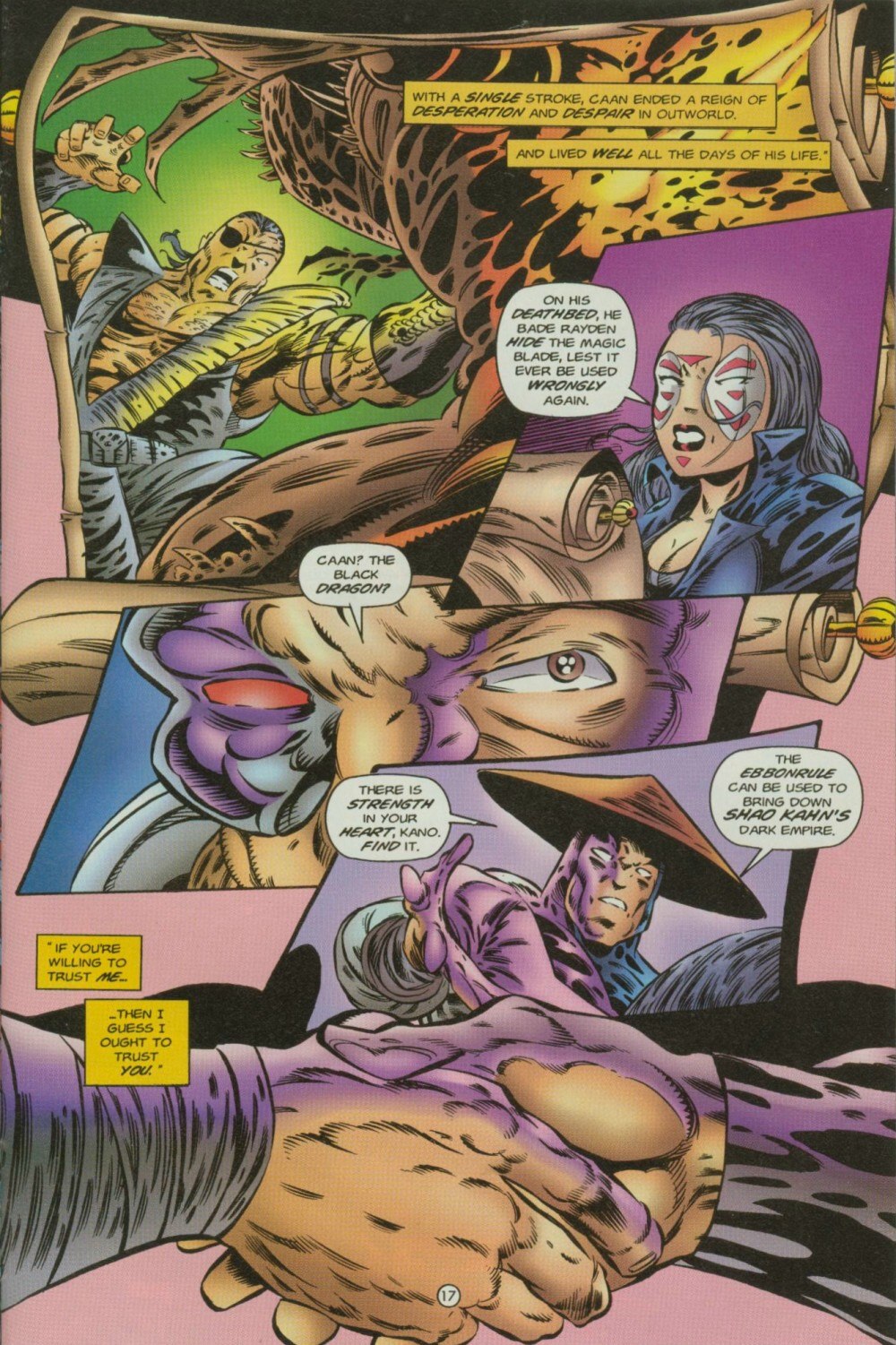 Read online Mortal Kombat: Rayden & Kano comic -  Issue #1 - 21