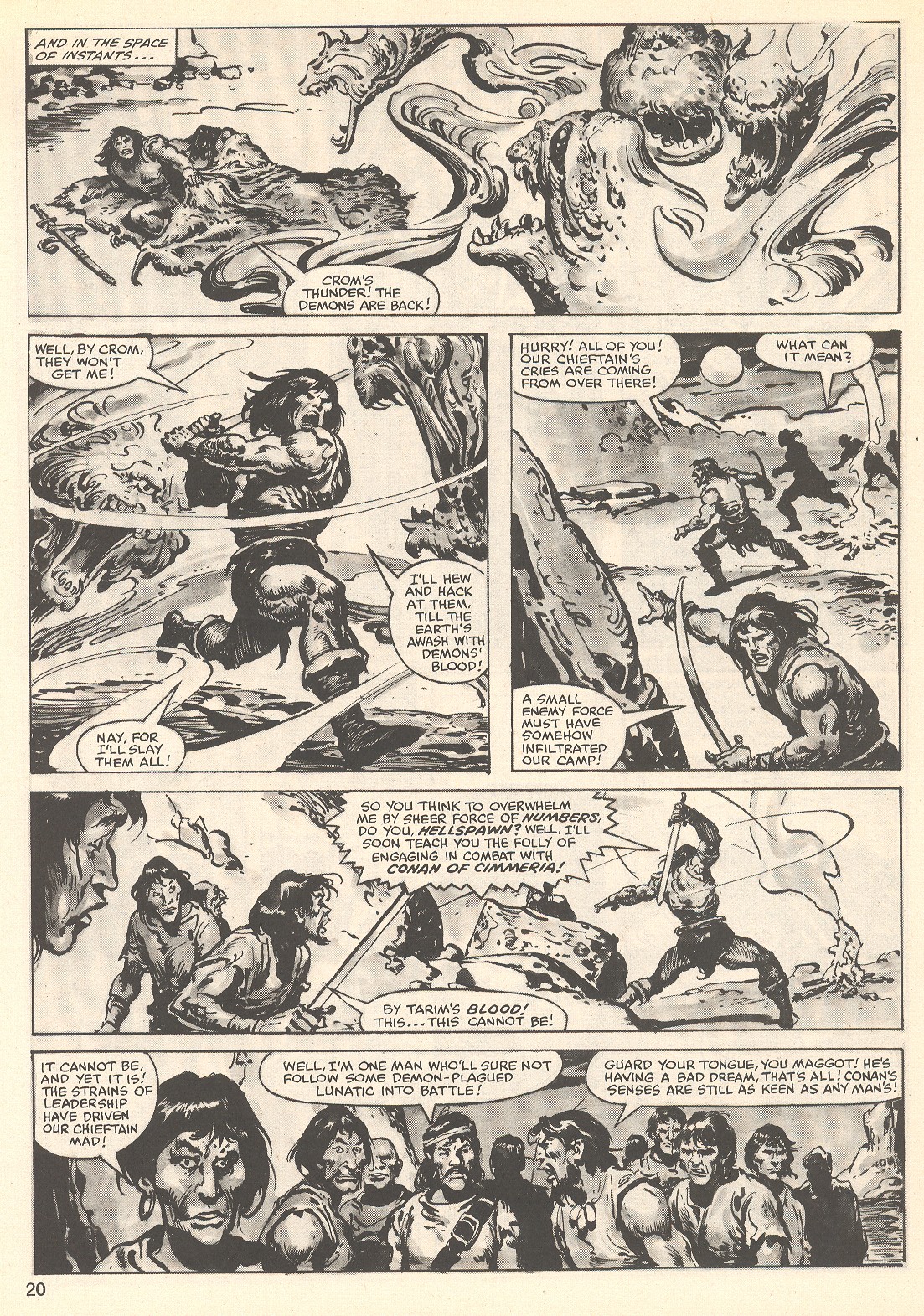 The Savage Sword Of Conan issue 78 - Page 20
