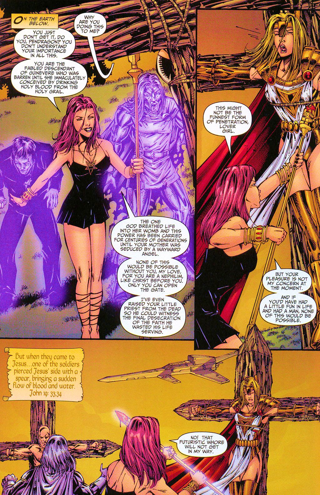Read online Lady Pendragon comic -  Issue #6 - 9