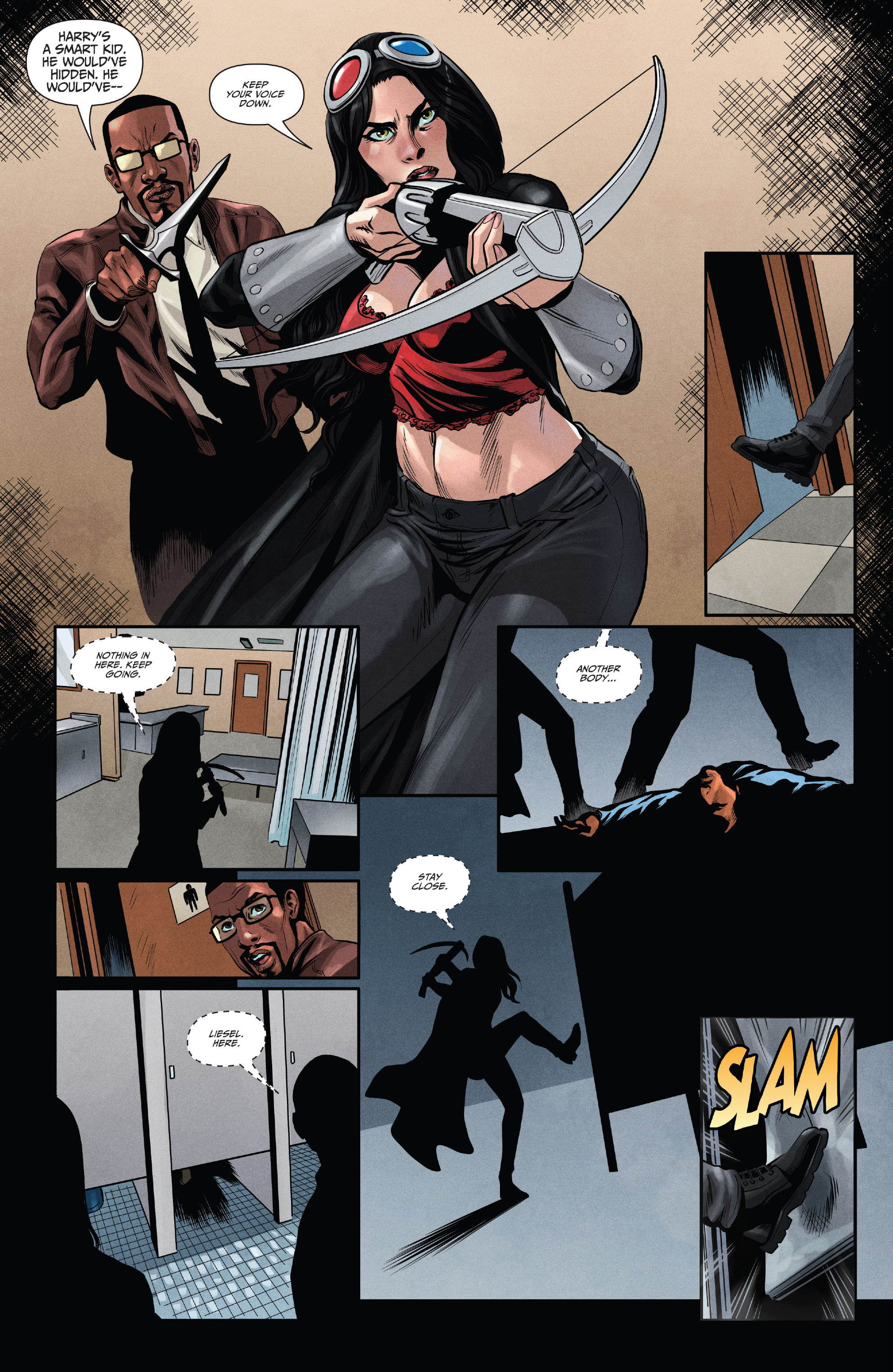 Read online Van Helsing: Bloodborne comic -  Issue # Full - 17