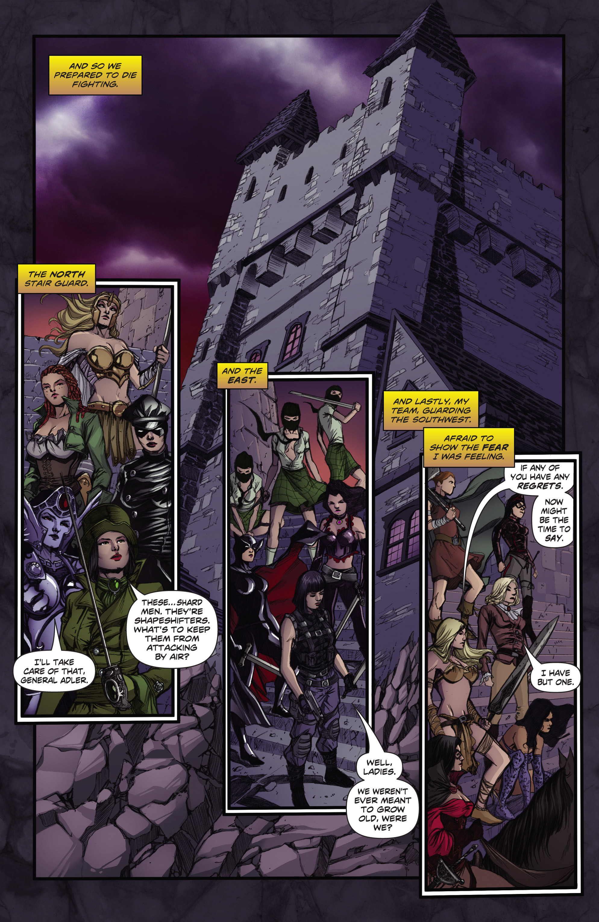 Read online Swords of Sorrow comic -  Issue #5 - 19