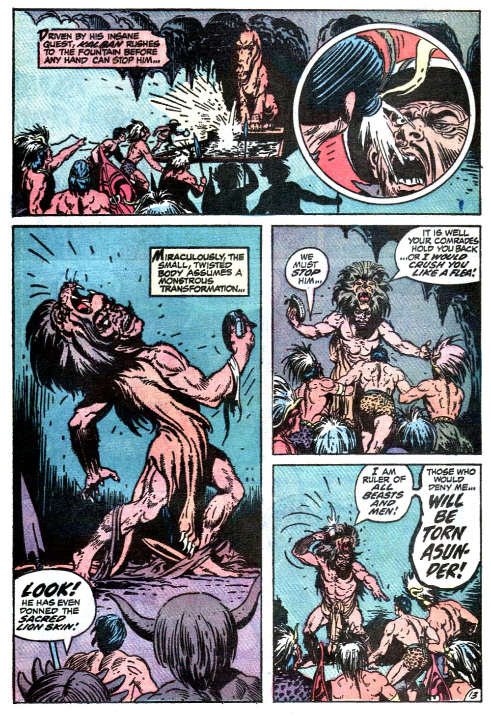 Read online Tarzan (1972) comic -  Issue #211 - 16