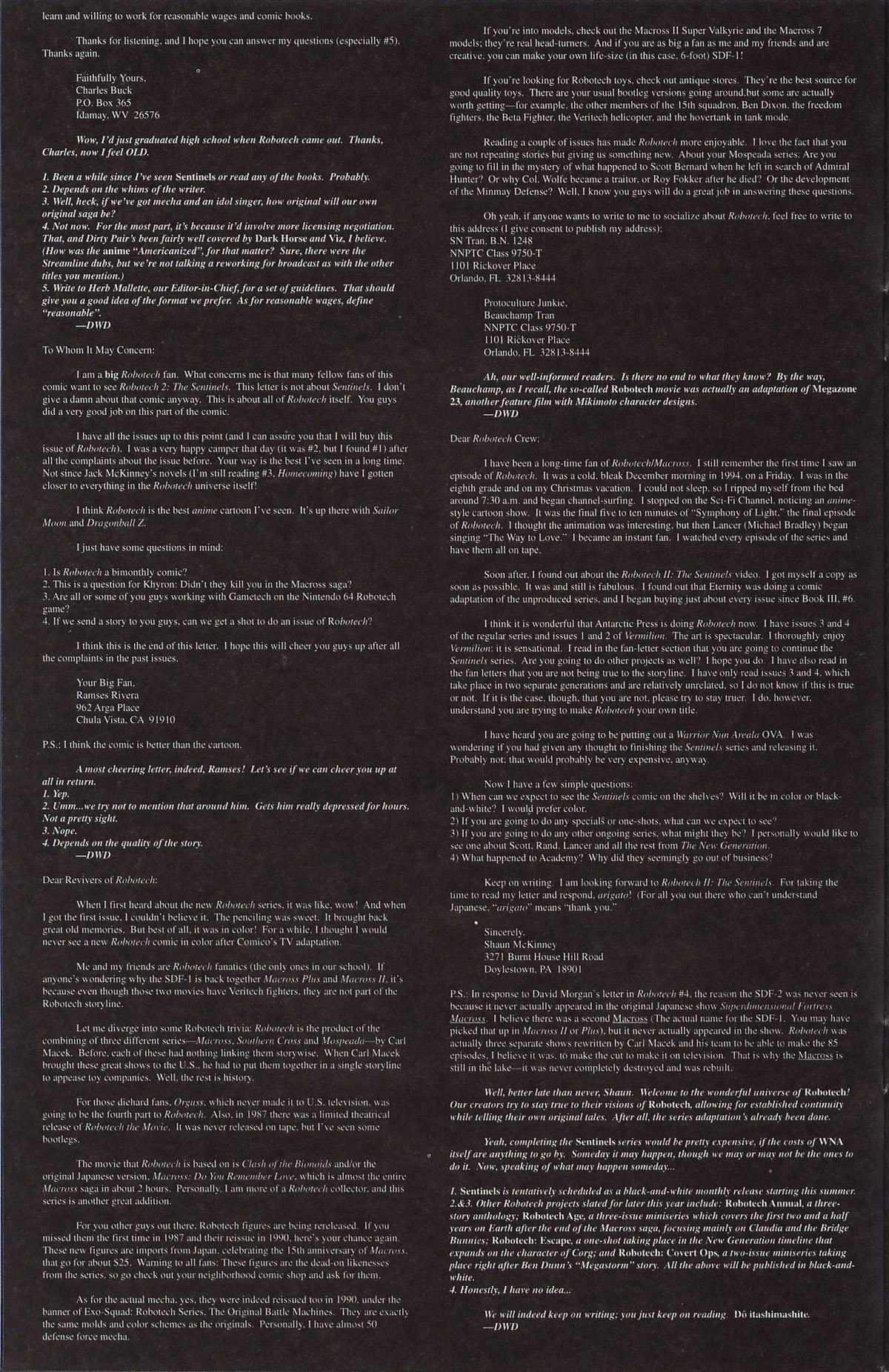 Read online Robotech (1997) comic -  Issue #6 - 21