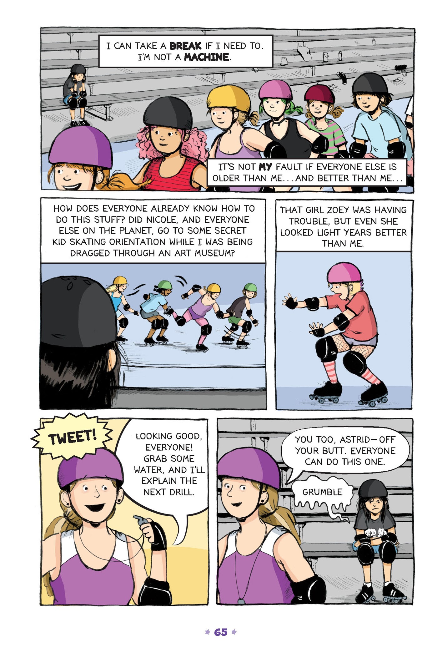 Read online Roller Girl comic -  Issue # TPB (Part 1) - 62