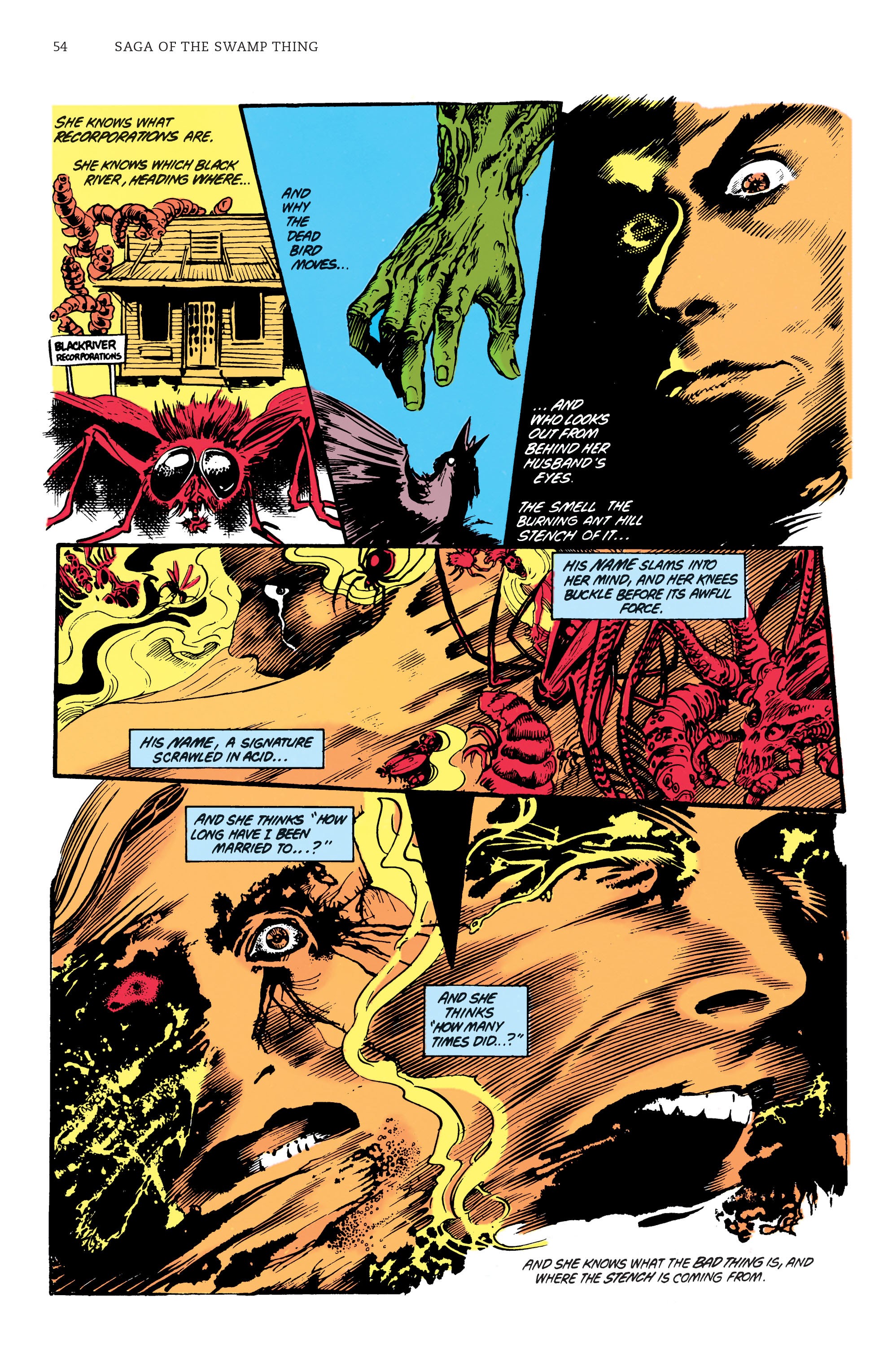 Read online Saga of the Swamp Thing comic -  Issue # TPB 2 (Part 1) - 54