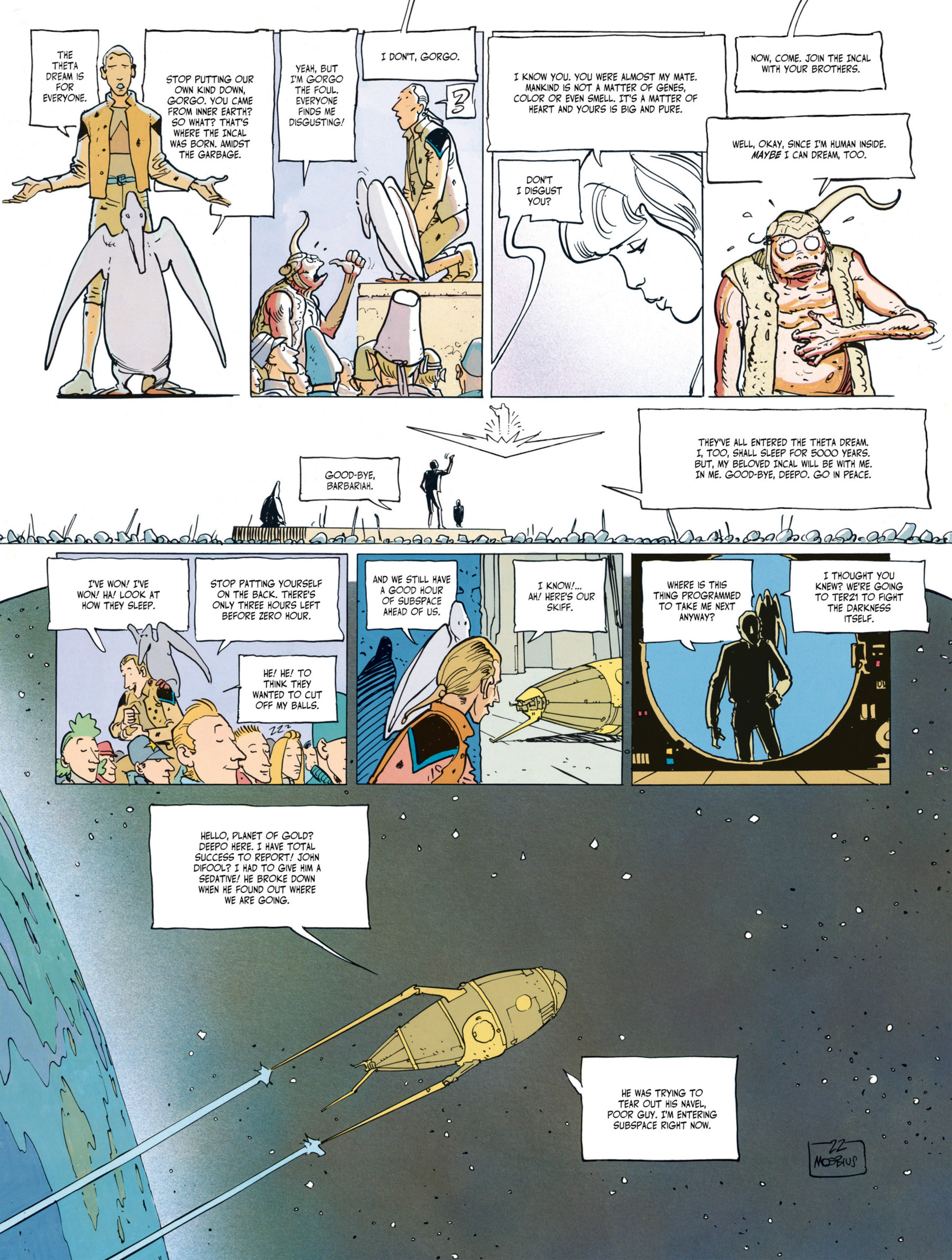 Read online The Incal comic -  Issue # TPB 6 - 25